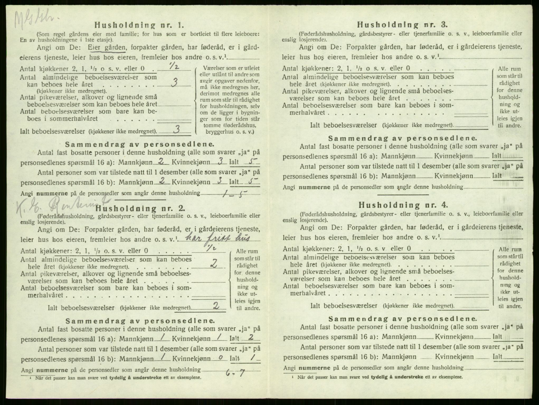 SAKO, 1920 census for Sandeherred, 1920, p. 641