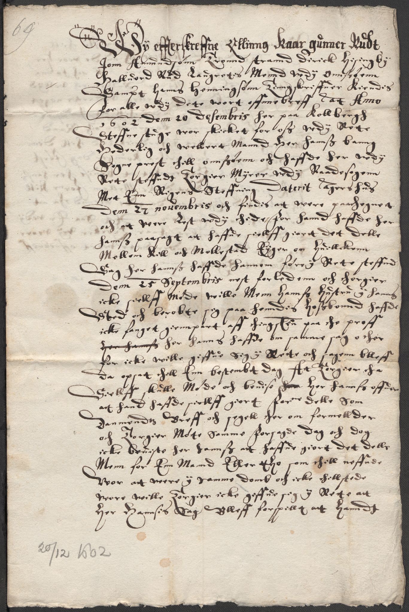 Riksarkivets diplomsamling, AV/RA-EA-5965/F15/L0003: Prestearkiv - Østfold, 1594-1700, p. 194