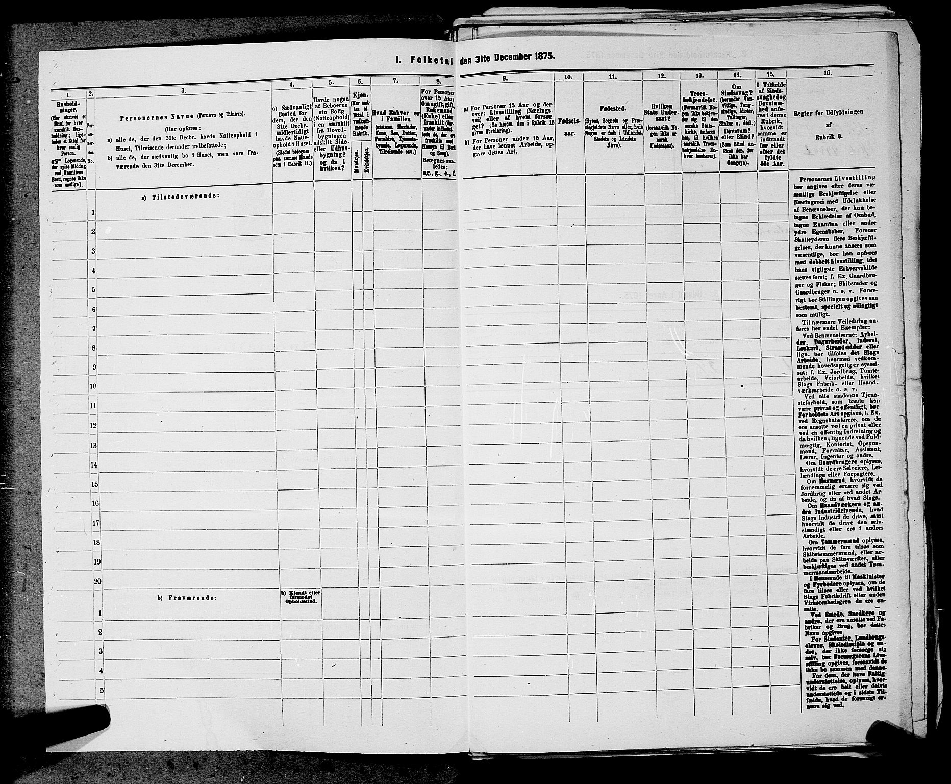 SAKO, 1875 census for 0624P Eiker, 1875, p. 1276