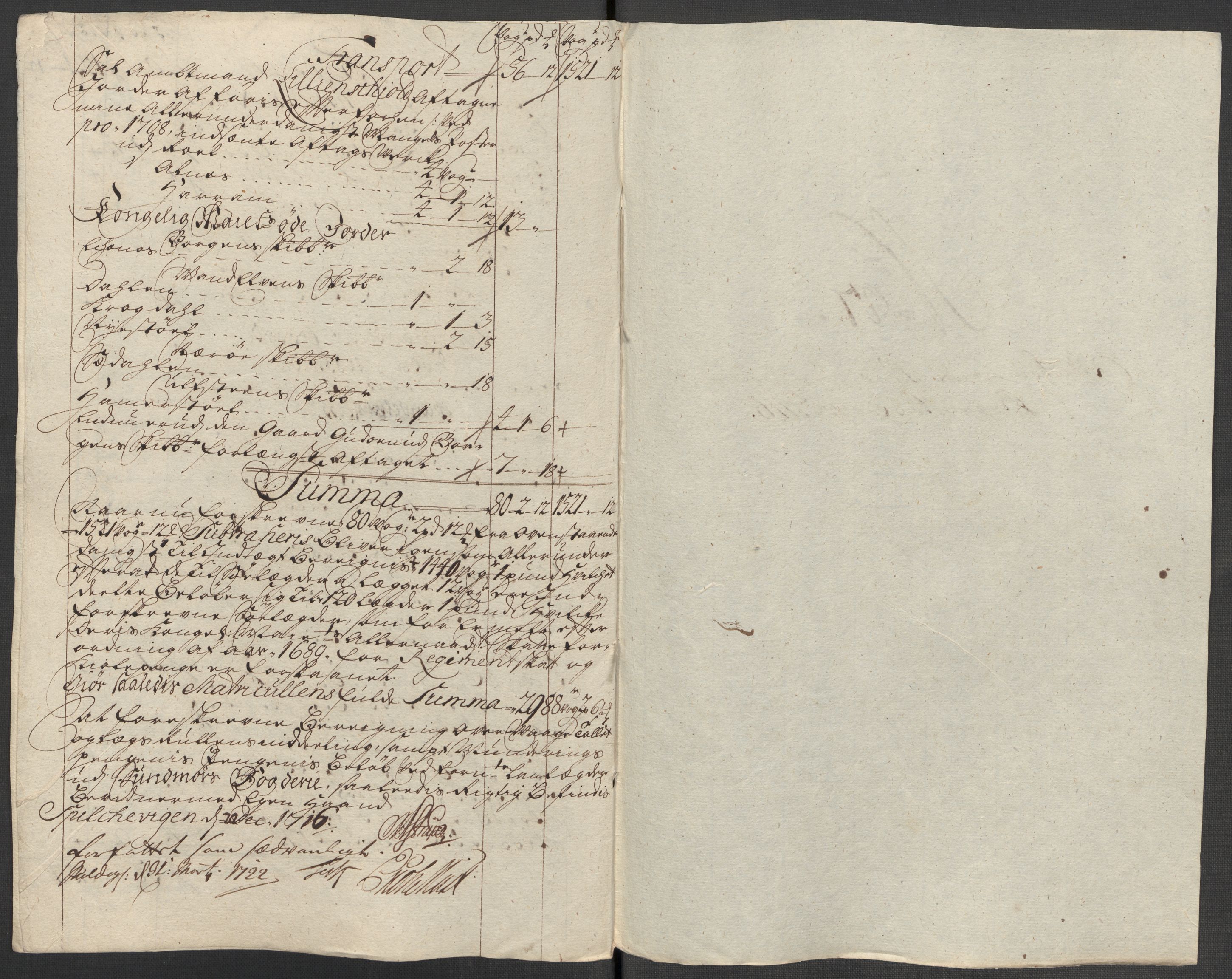 Rentekammeret inntil 1814, Reviderte regnskaper, Fogderegnskap, AV/RA-EA-4092/R54/L3568: Fogderegnskap Sunnmøre, 1716, p. 153