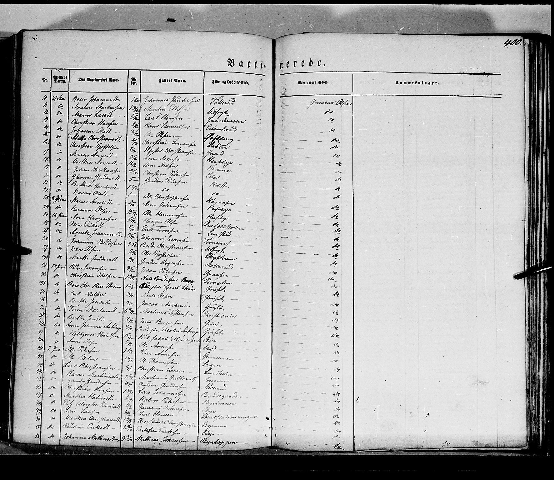 Grue prestekontor, AV/SAH-PREST-036/H/Ha/Haa/L0008: Parish register (official) no. 8, 1847-1858, p. 400