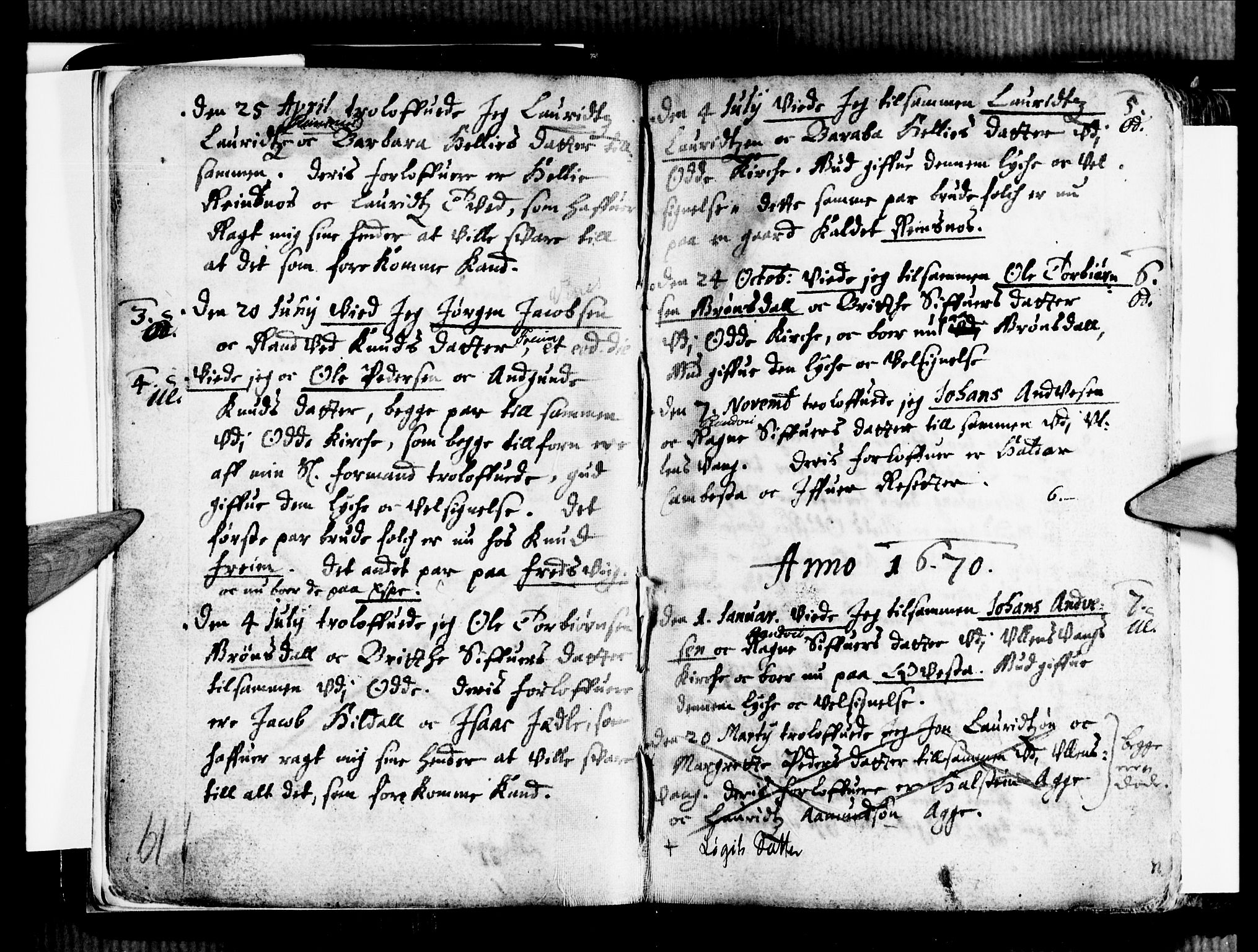 Ullensvang sokneprestembete, AV/SAB-A-78701/H/Haa: Parish register (official) no. A 2, 1669-1732