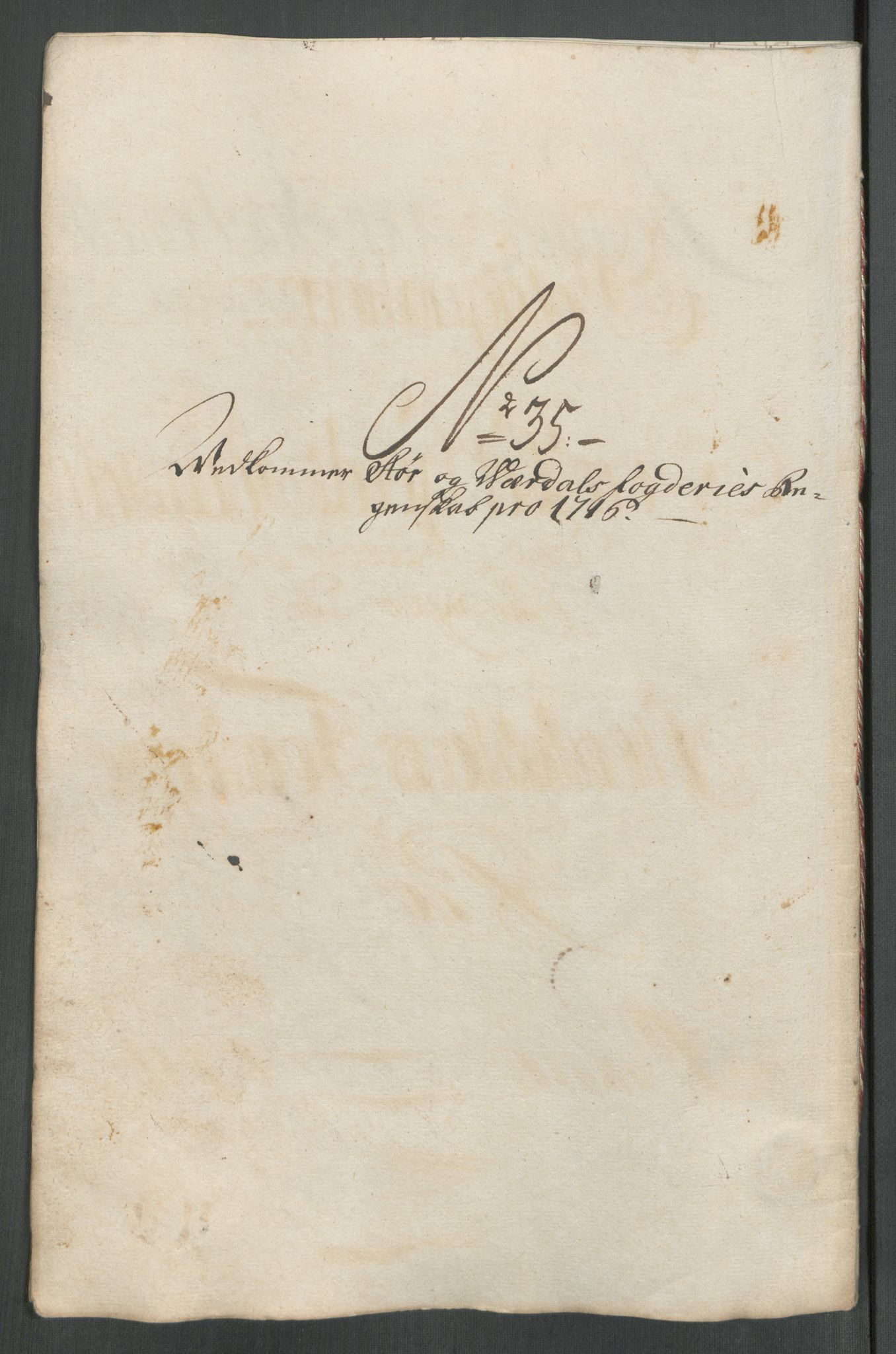 Rentekammeret inntil 1814, Reviderte regnskaper, Fogderegnskap, AV/RA-EA-4092/R62/L4206: Fogderegnskap Stjørdal og Verdal, 1716, p. 278