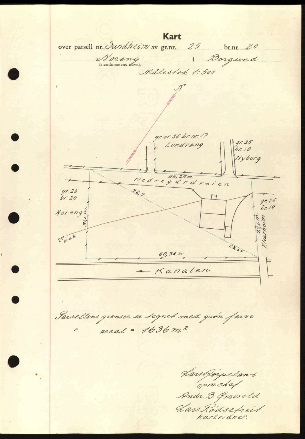 Nordre Sunnmøre sorenskriveri, AV/SAT-A-0006/1/2/2C/2Ca: Mortgage book no. A2, 1936-1937, Diary no: : 1608/1936