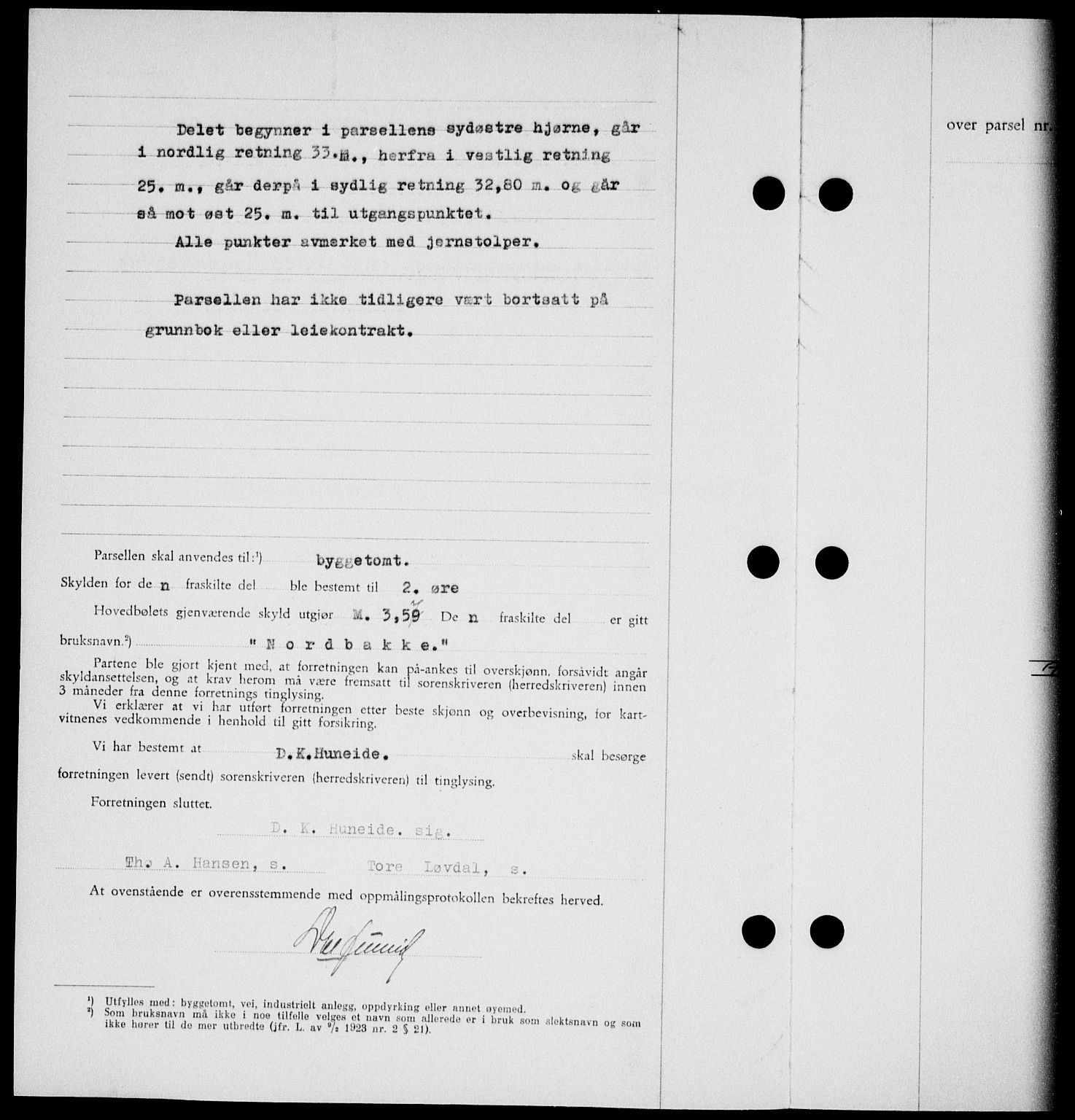 Onsøy sorenskriveri, SAO/A-10474/G/Ga/Gab/L0018: Mortgage book no. II A-18, 1946-1947, Diary no: : 3192/1946