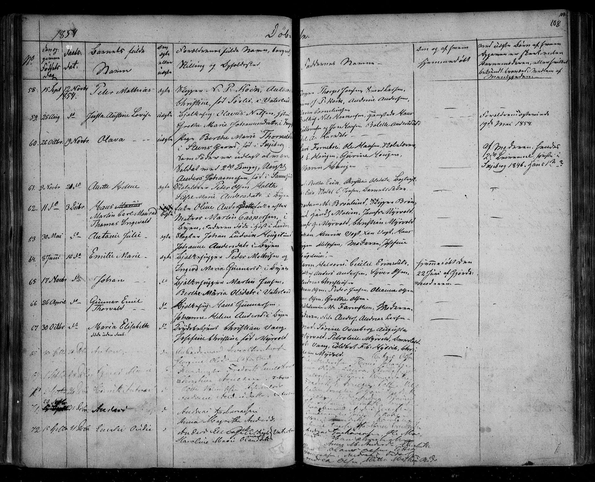 Fredrikstad prestekontor Kirkebøker, AV/SAO-A-11082/F/Fa/L0005: Parish register (official) no. 5, 1835-1856, p. 108