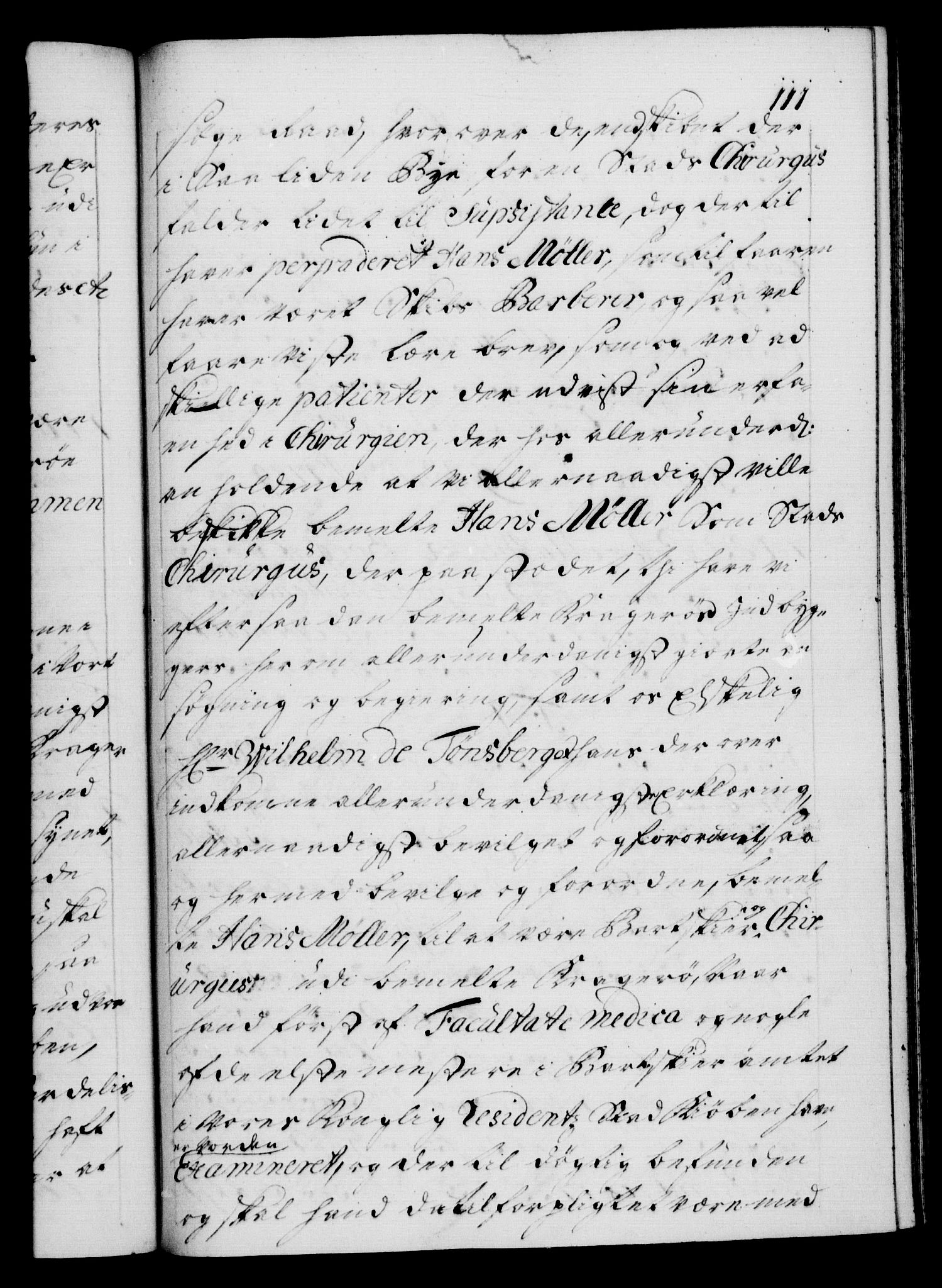 Danske Kanselli 1572-1799, AV/RA-EA-3023/F/Fc/Fca/Fcaa/L0026: Norske registre, 1729-1730, p. 111a