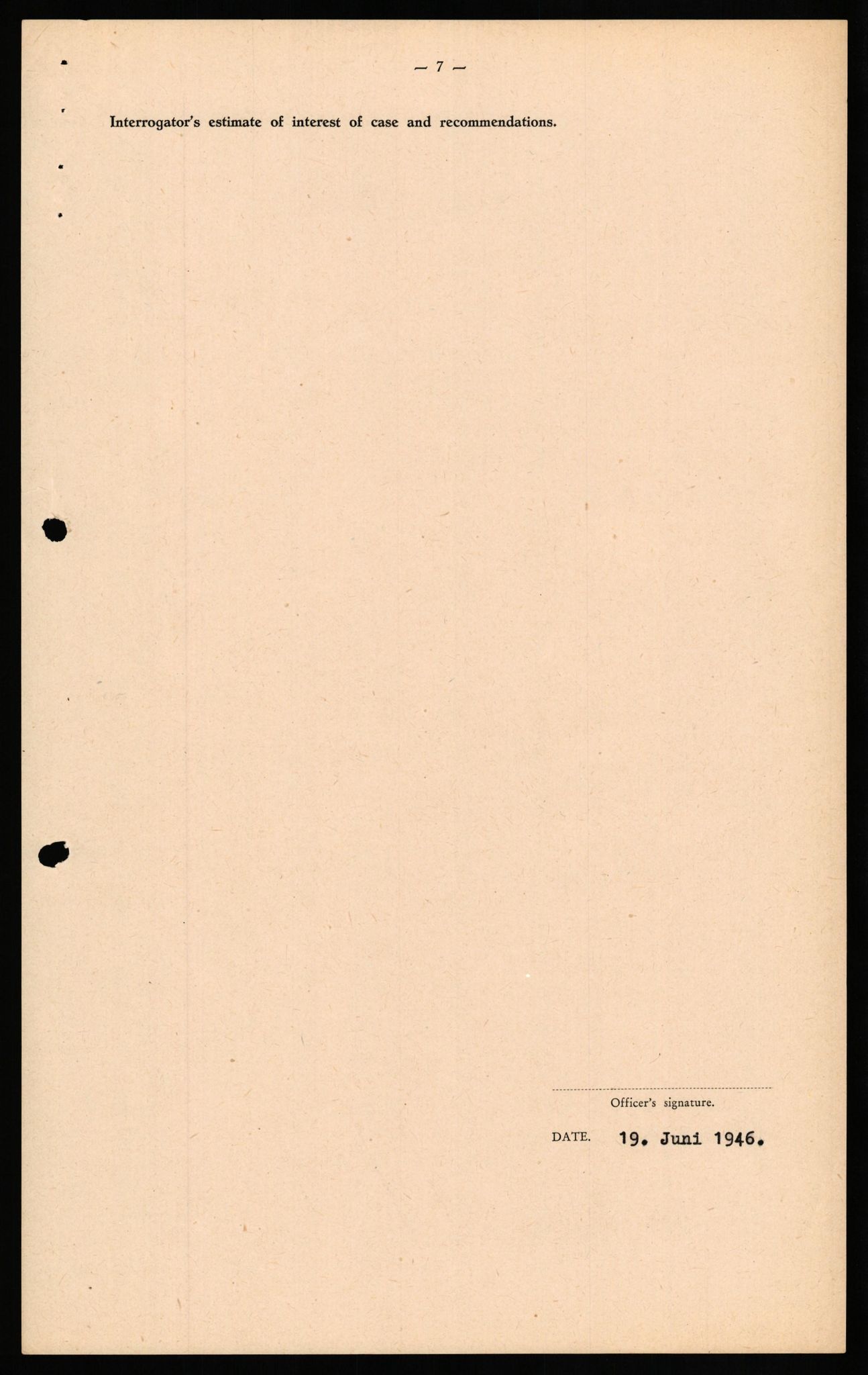 Forsvaret, Forsvarets overkommando II, AV/RA-RAFA-3915/D/Db/L0029: CI Questionaires. Tyske okkupasjonsstyrker i Norge. Tyskere., 1945-1946, p. 418