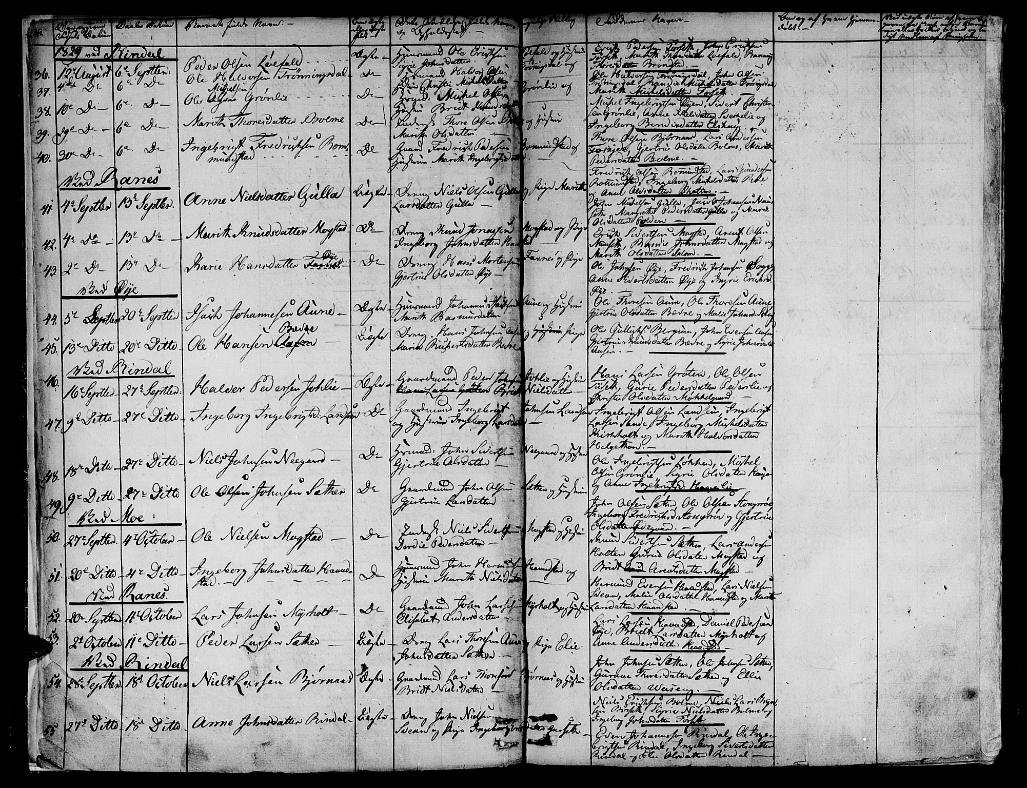 Ministerialprotokoller, klokkerbøker og fødselsregistre - Møre og Romsdal, AV/SAT-A-1454/595/L1042: Parish register (official) no. 595A04, 1829-1843, p. 6