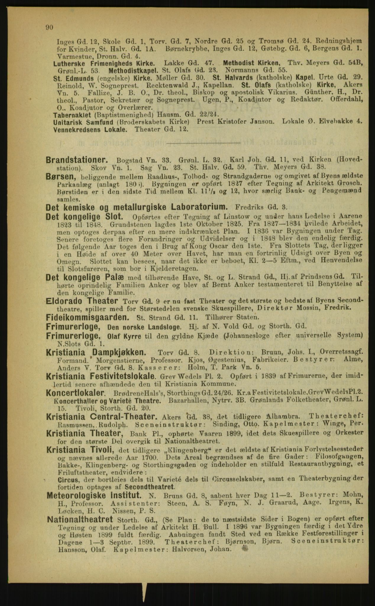 Kristiania/Oslo adressebok, PUBL/-, 1900, p. 90