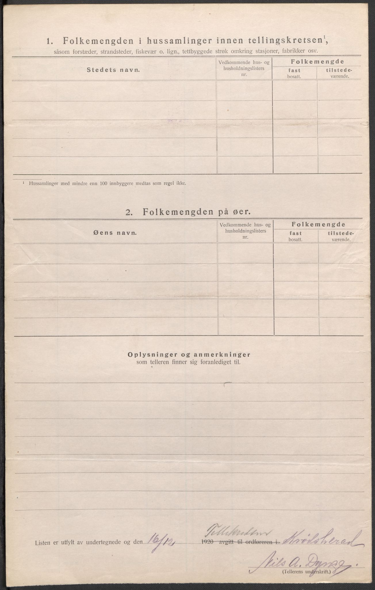 SAKO, 1920 census for Krødsherad, 1920, p. 25