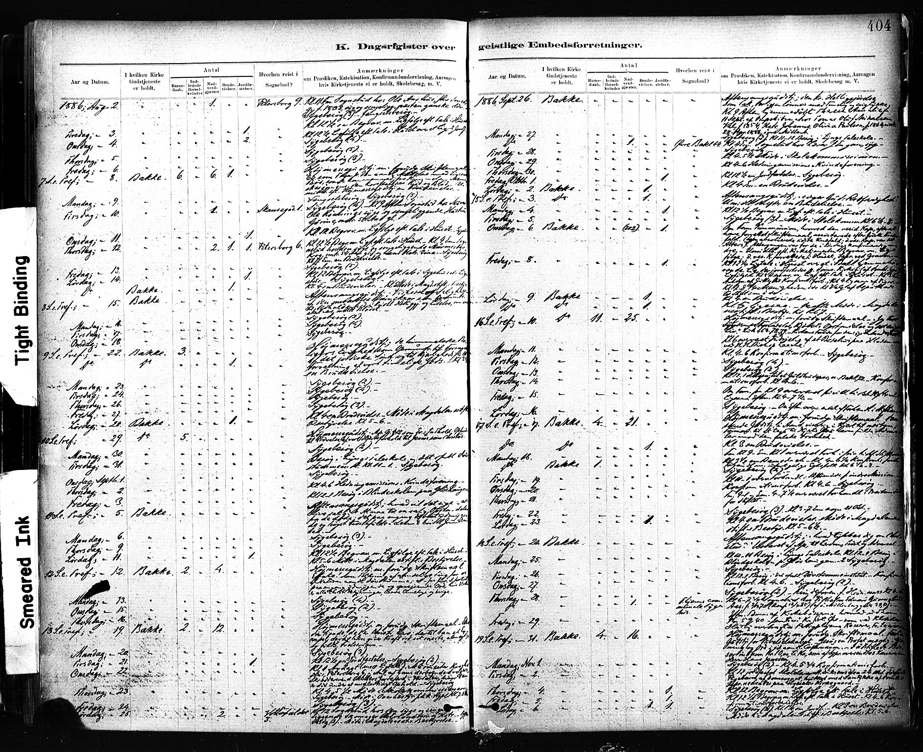 Ministerialprotokoller, klokkerbøker og fødselsregistre - Sør-Trøndelag, SAT/A-1456/604/L0189: Parish register (official) no. 604A10, 1878-1892, p. 404