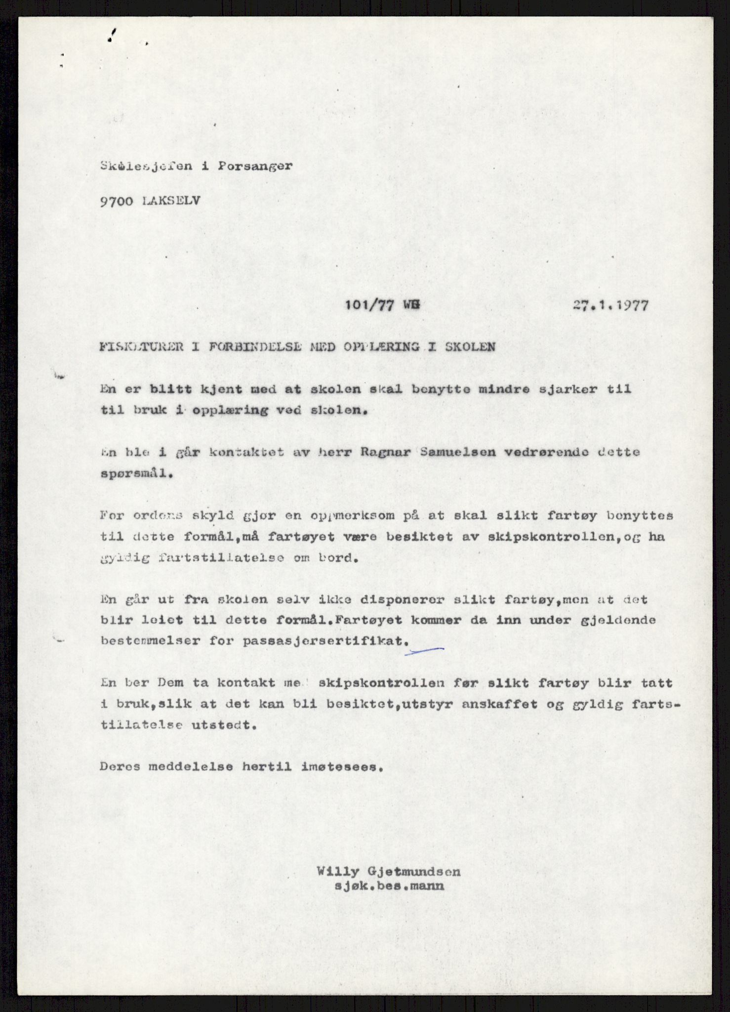 Sjøfartsdirektoratet med forløpere, generelt arkiv, AV/RA-S-1407/D/Du/Duc/L0641/0004: Skipskontrollen - Forskrifter    / Utleiebåter (2 mapper), 1977-1989, p. 139