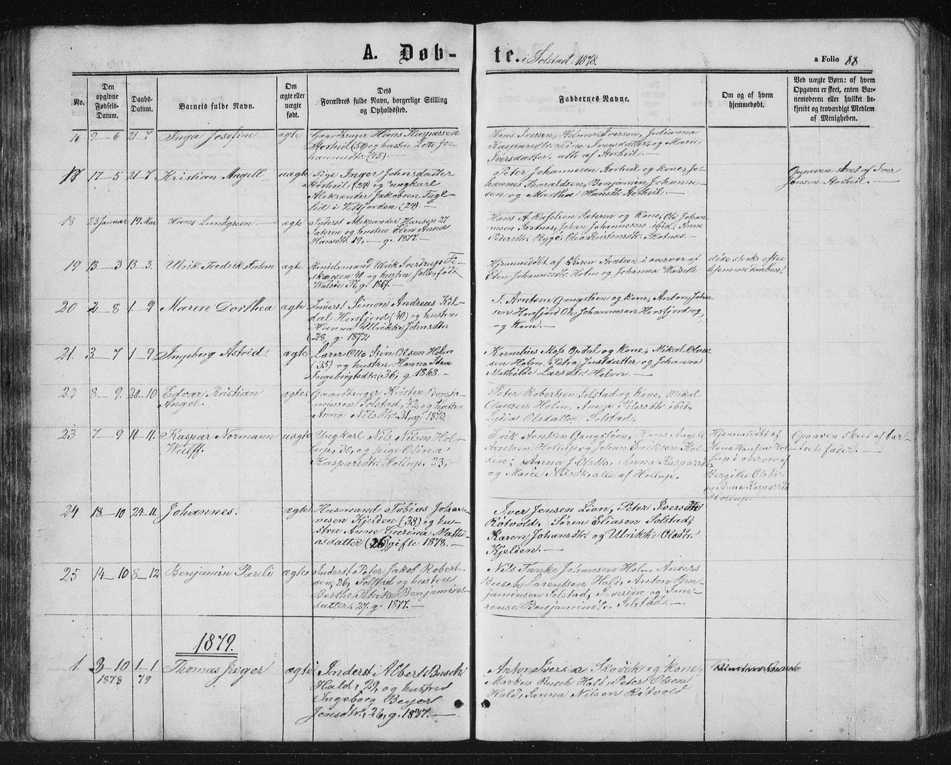 Ministerialprotokoller, klokkerbøker og fødselsregistre - Nordland, AV/SAT-A-1459/810/L0159: Parish register (copy) no. 810C02 /2, 1863-1883, p. 88