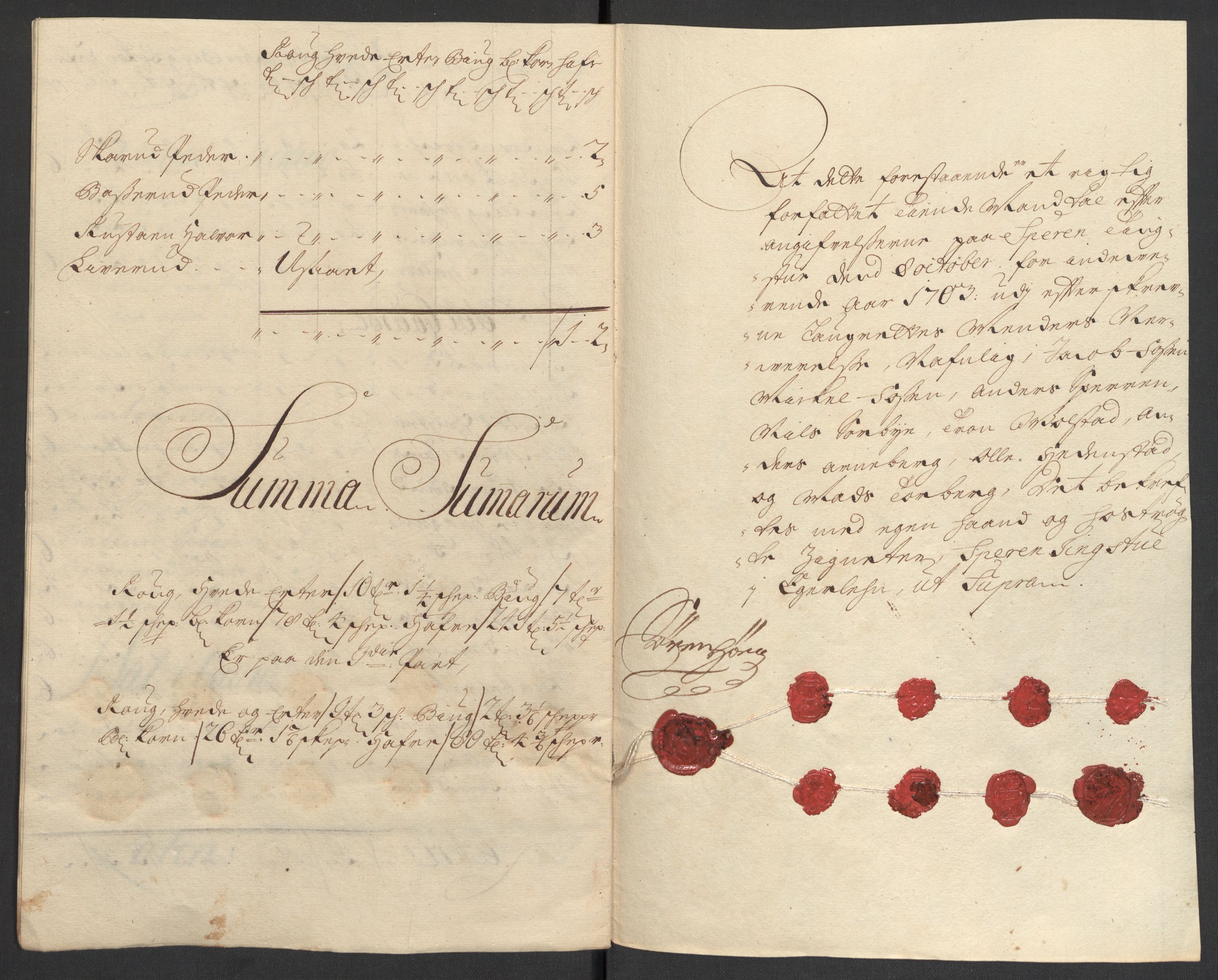 Rentekammeret inntil 1814, Reviderte regnskaper, Fogderegnskap, RA/EA-4092/R30/L1699: Fogderegnskap Hurum, Røyken, Eiker og Lier, 1703, p. 36