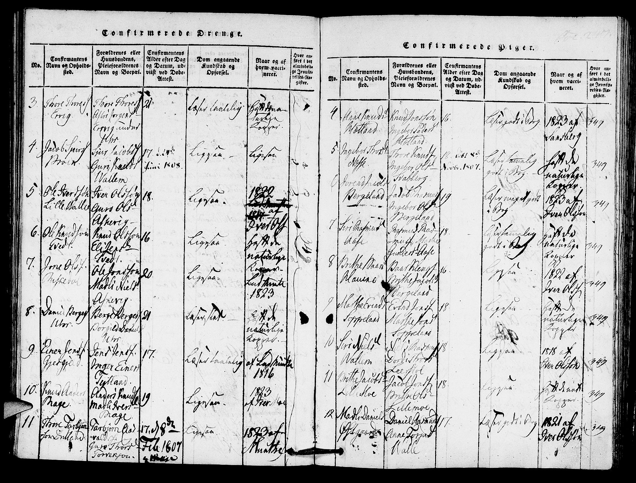 Hjelmeland sokneprestkontor, AV/SAST-A-101843/01/IV/L0005: Parish register (official) no. A 5, 1816-1841, p. 247