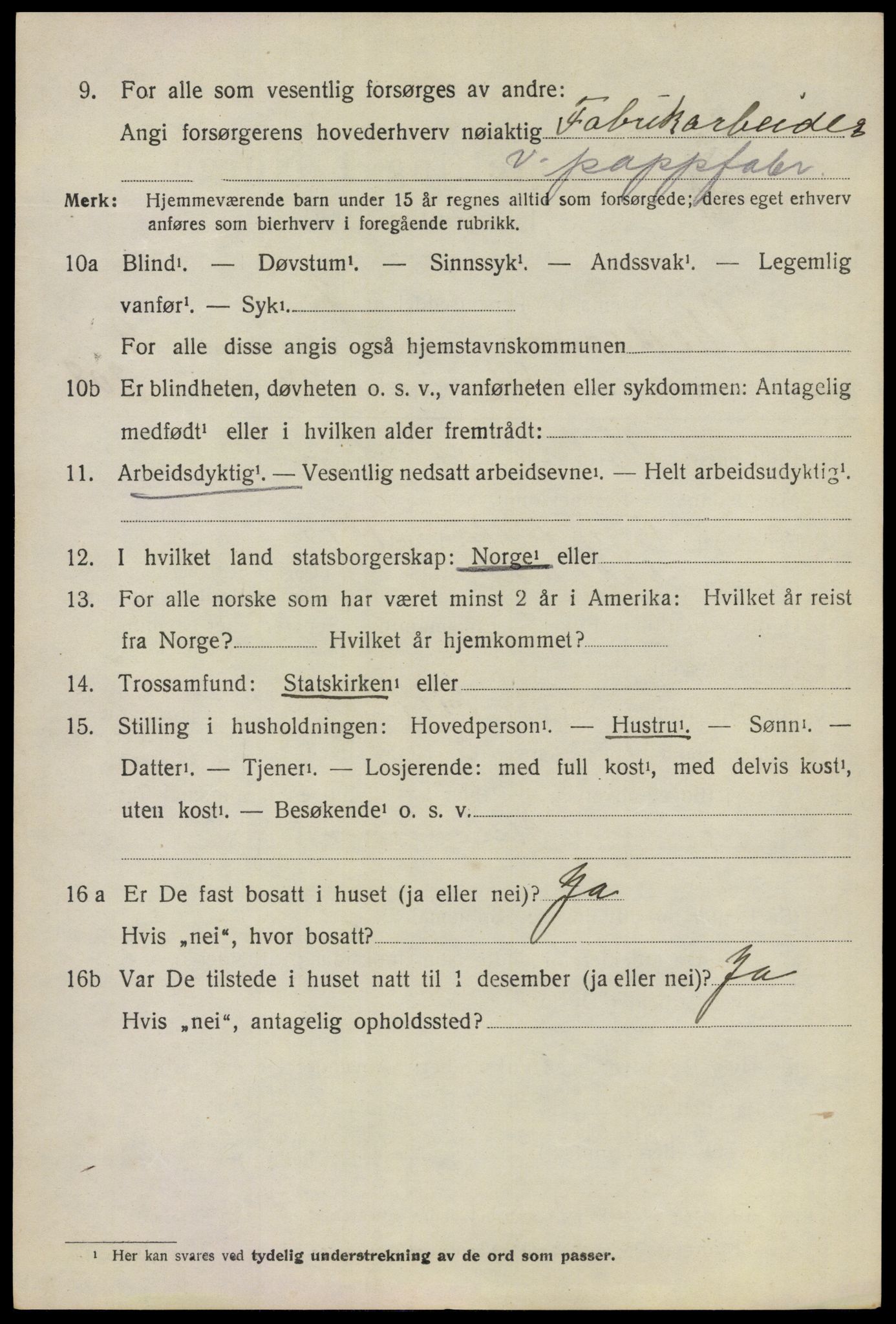 SAO, 1920 census for Skedsmo, 1920, p. 11174