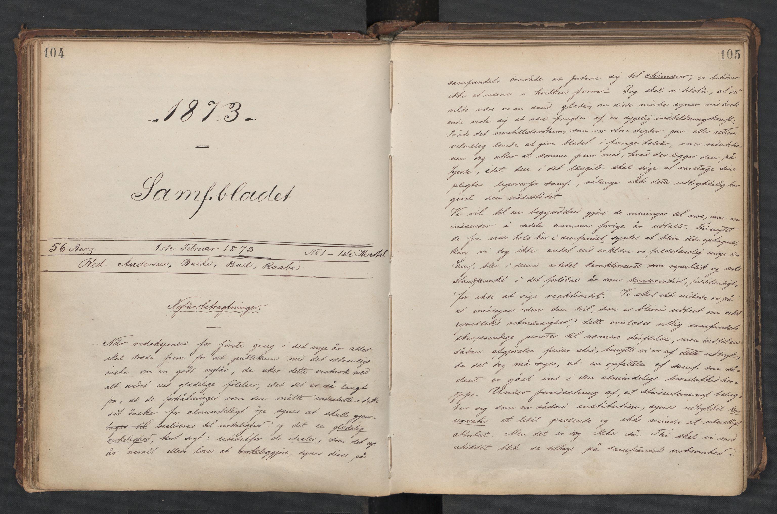 Det Norske Studentersamfund, AV/RA-PA-1322/X/Xa/L0009/0002: -- / Samfundsbladet, 1872-1874, p. 55