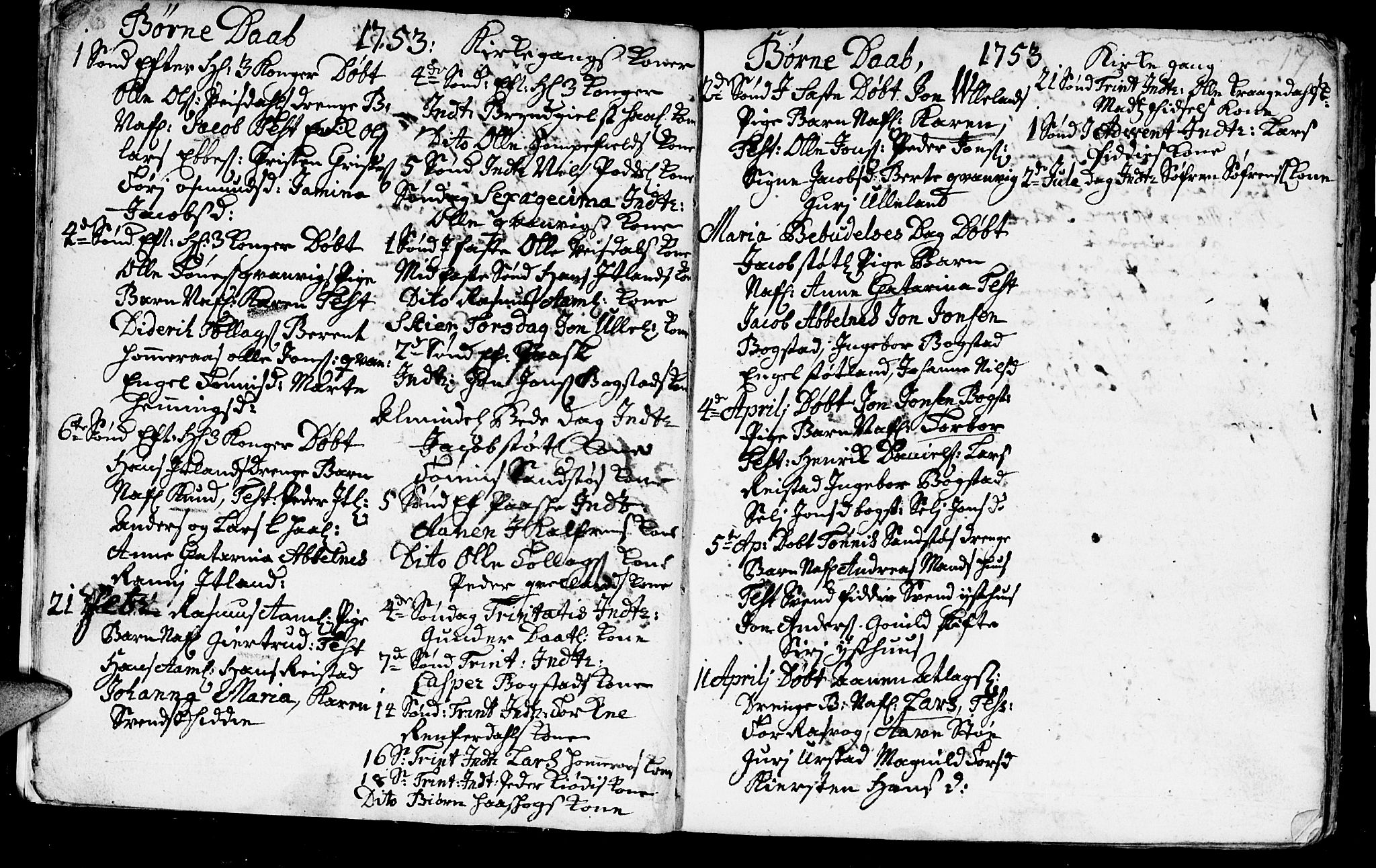 Flekkefjord sokneprestkontor, AV/SAK-1111-0012/F/Fa/Fab/L0001: Parish register (official) no. A 1, 1750-1780, p. 16-17