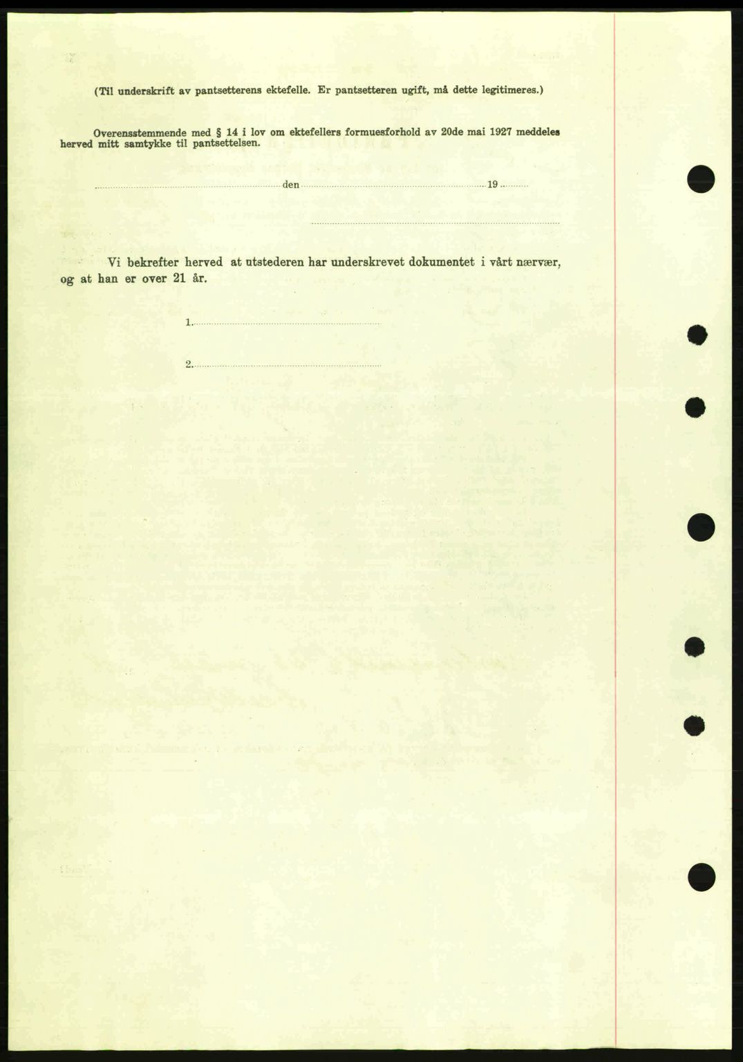 Kristiansund byfogd, SAT/A-4587/A/27: Mortgage book no. 31, 1938-1939, Diary no: : 184/1938