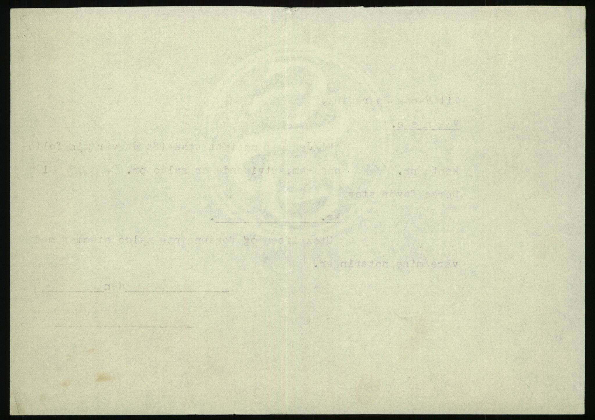 Forsvarsdepartementet, 10. kontor / Oppgjørskontoret, AV/RA-RAFA-1225/D/Db/L0180: Lista oppgjørskontor, 1942-1952, p. 1064