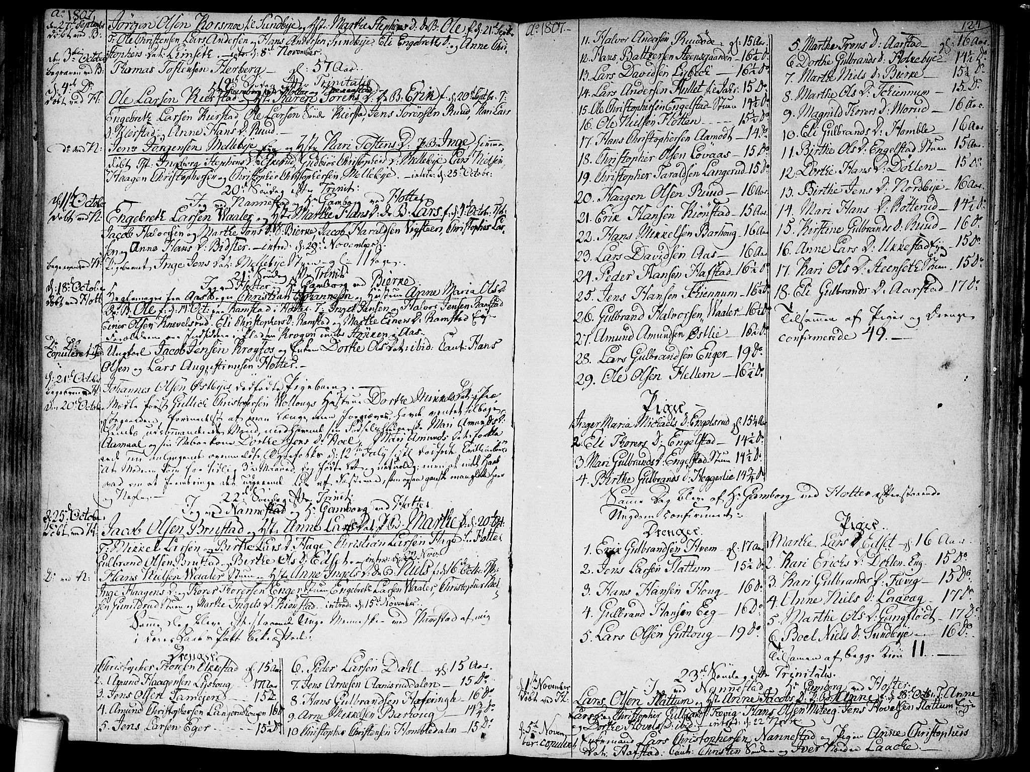 Nannestad prestekontor Kirkebøker, AV/SAO-A-10414a/F/Fa/L0008: Parish register (official) no. I 8, 1791-1814, p. 124