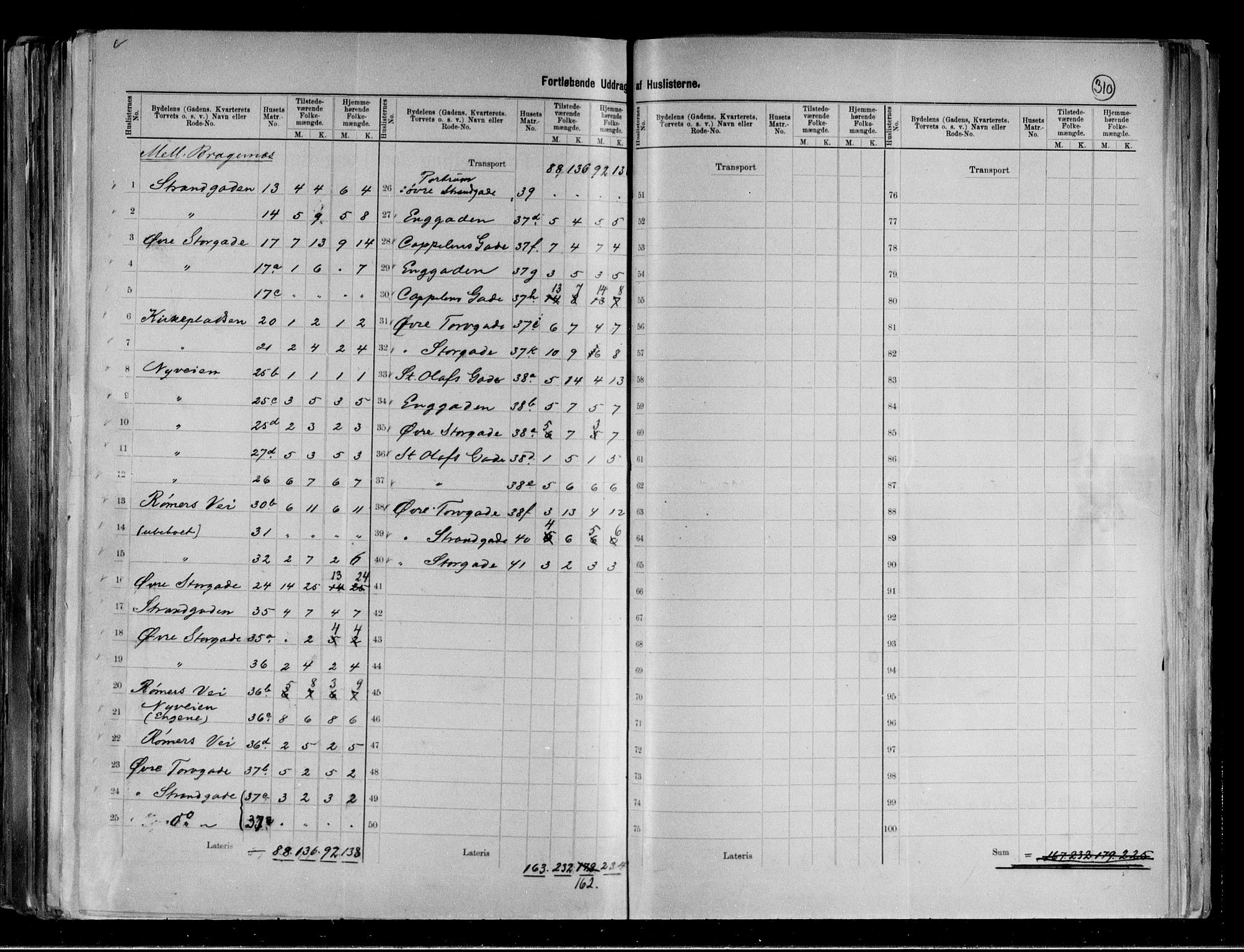 RA, 1891 census for 0602 Drammen, 1891, p. 25