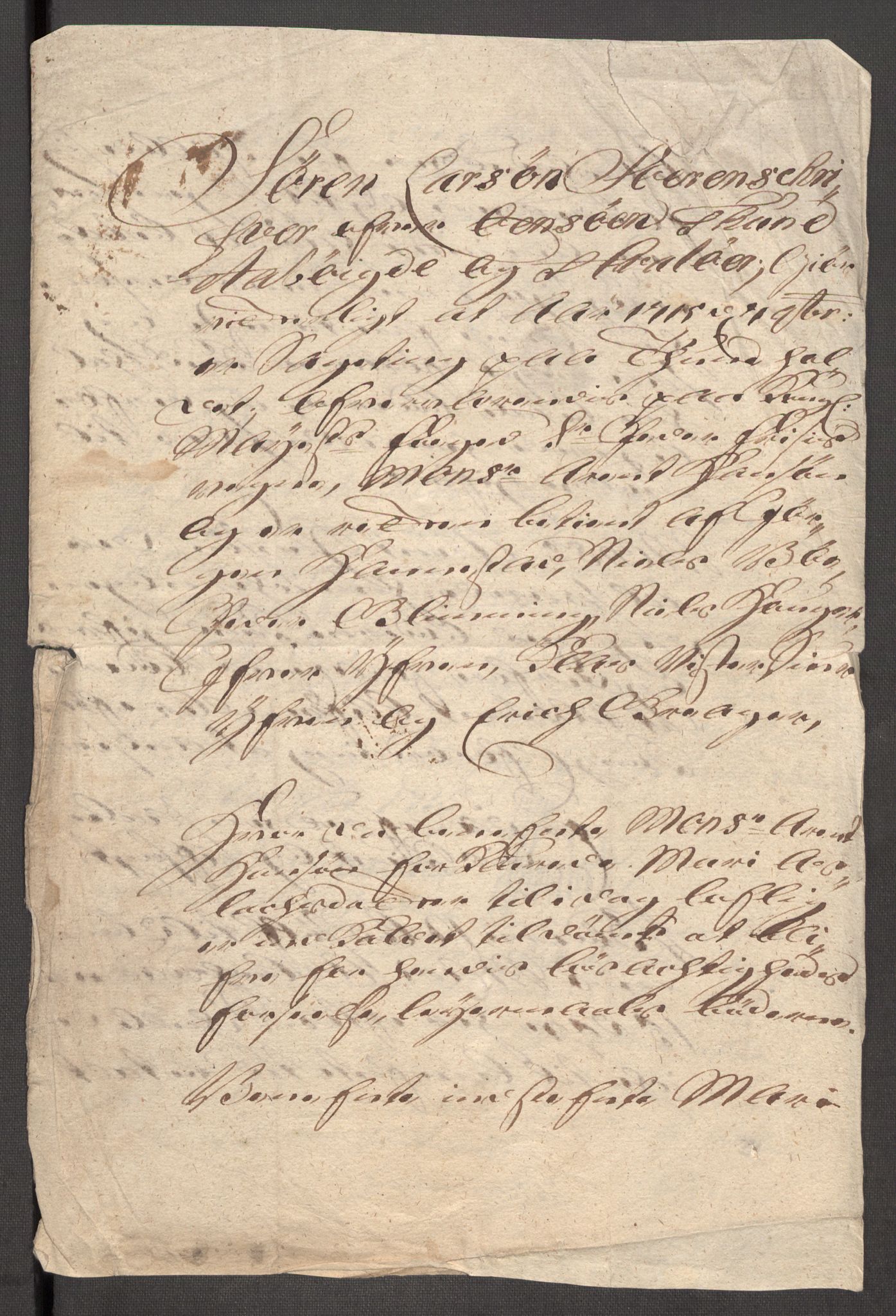 Rentekammeret inntil 1814, Reviderte regnskaper, Fogderegnskap, AV/RA-EA-4092/R04/L0140: Fogderegnskap Moss, Onsøy, Tune, Veme og Åbygge, 1715-1716, p. 261