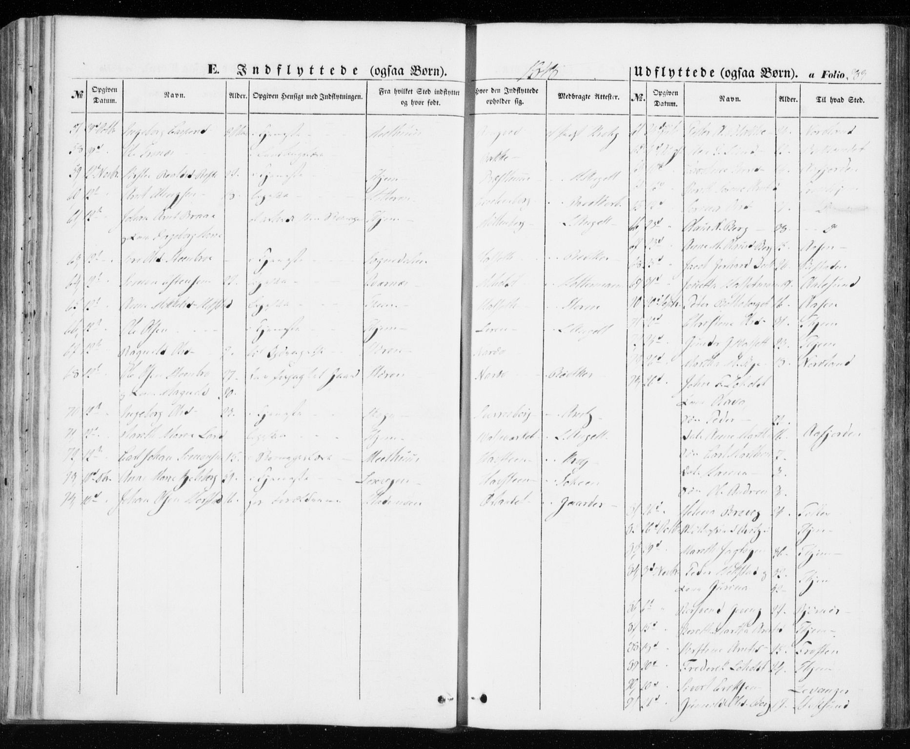 Ministerialprotokoller, klokkerbøker og fødselsregistre - Sør-Trøndelag, SAT/A-1456/606/L0291: Parish register (official) no. 606A06, 1848-1856, p. 283