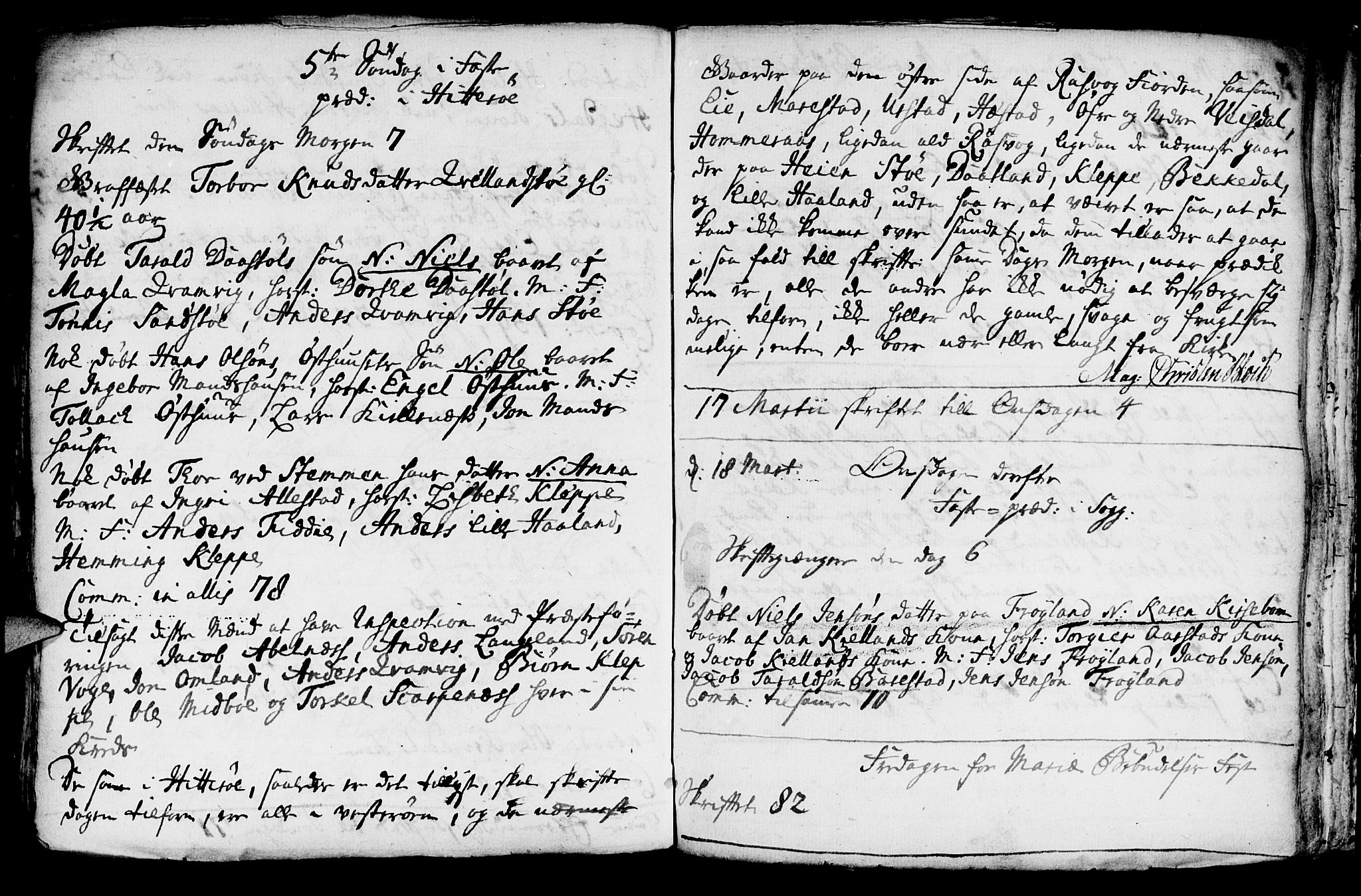 Sokndal sokneprestkontor, AV/SAST-A-101808: Parish register (official) no. A 1, 1729-1740