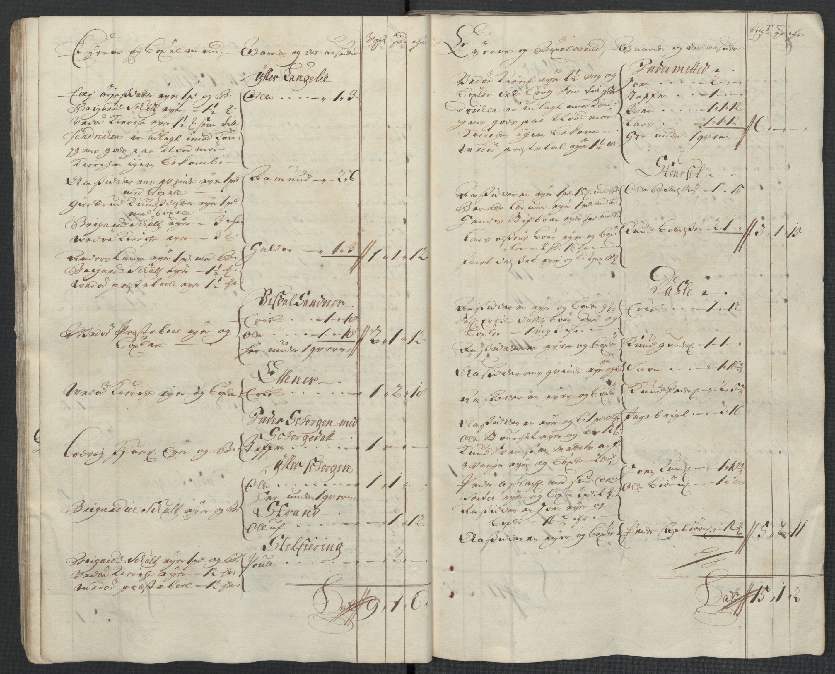 Rentekammeret inntil 1814, Reviderte regnskaper, Fogderegnskap, RA/EA-4092/R55/L3656: Fogderegnskap Romsdal, 1703-1705, p. 381