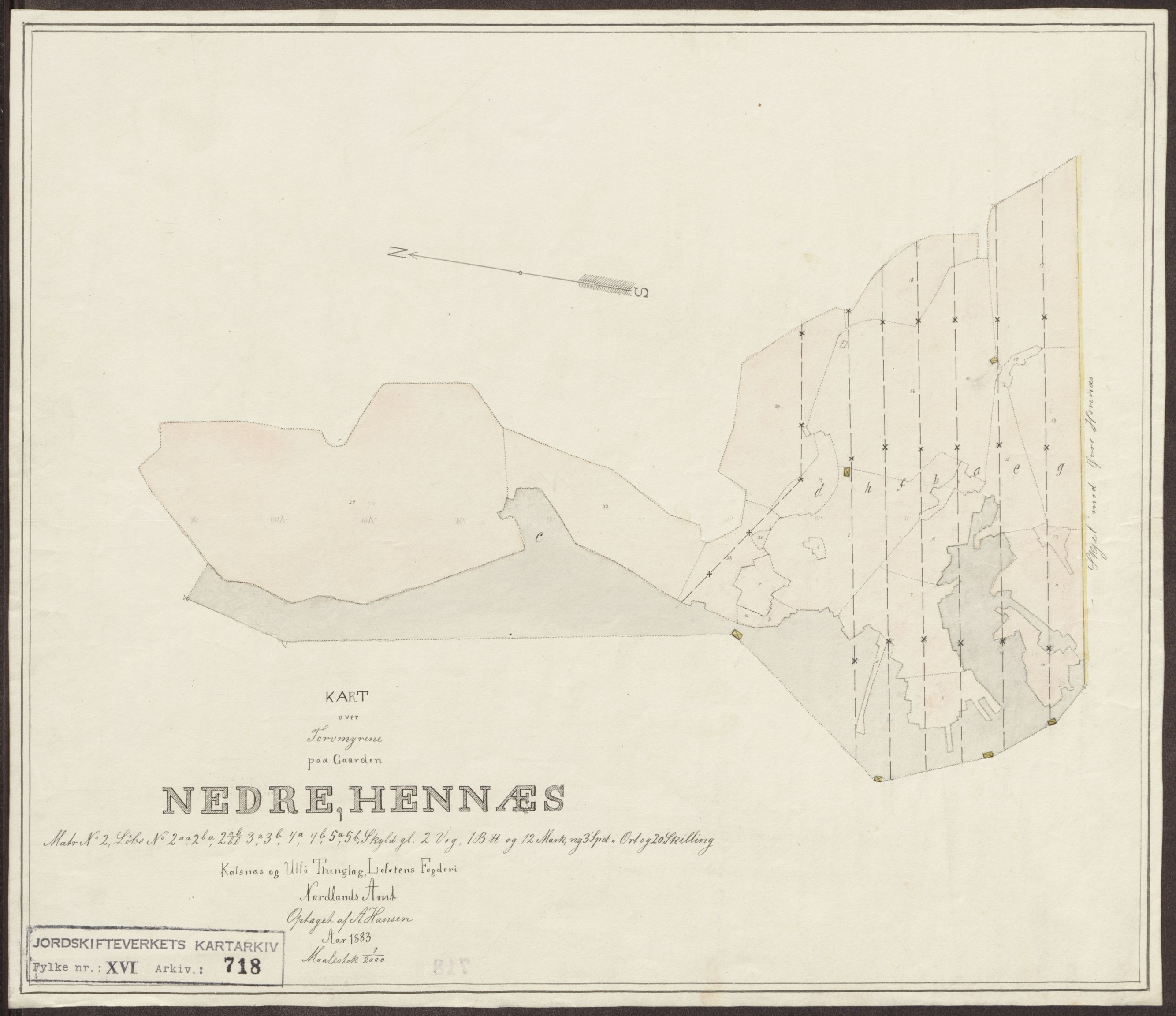 Jordskifteverkets kartarkiv, AV/RA-S-3929/T, 1859-1988, p. 849