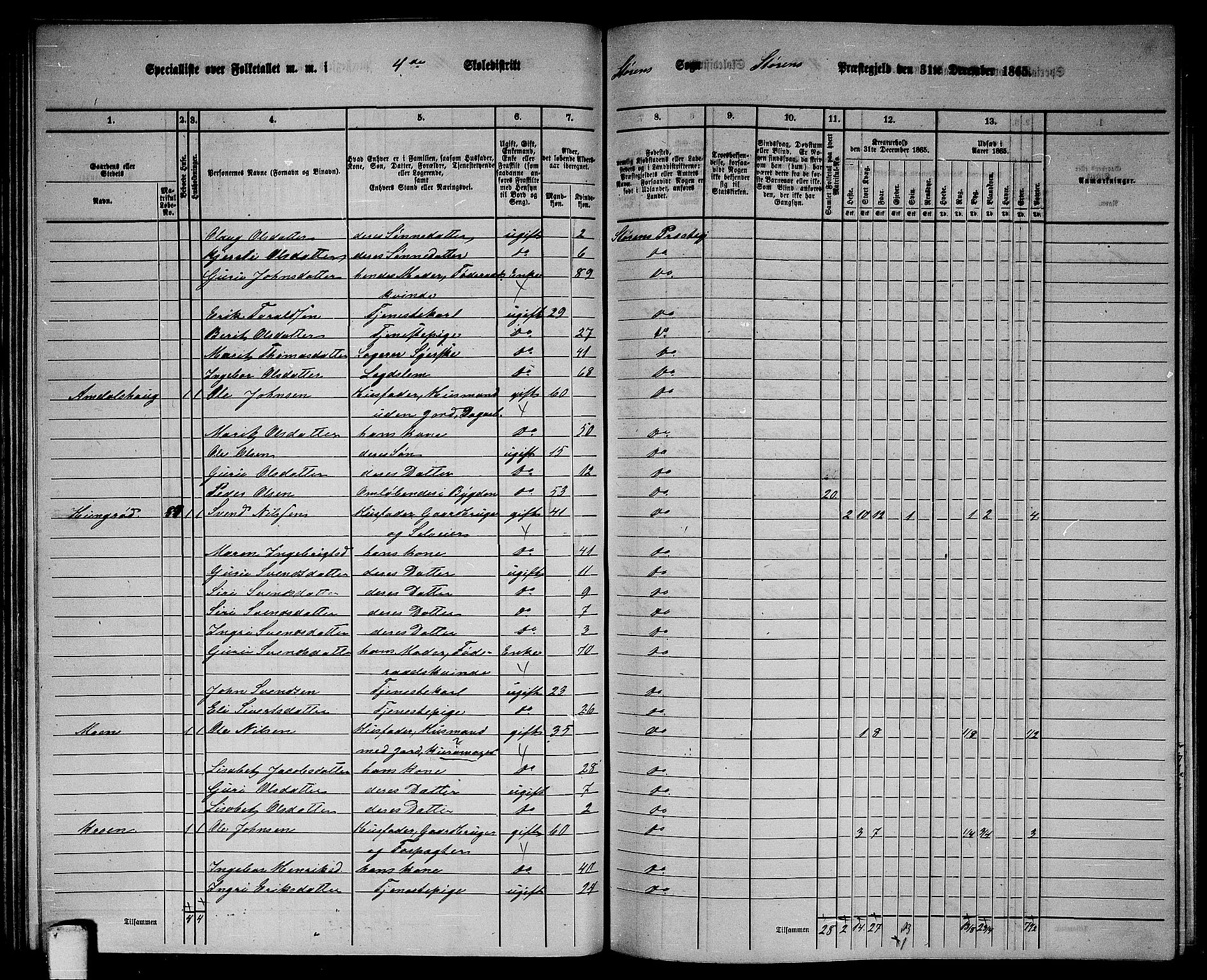 RA, 1865 census for Støren, 1865, p. 82