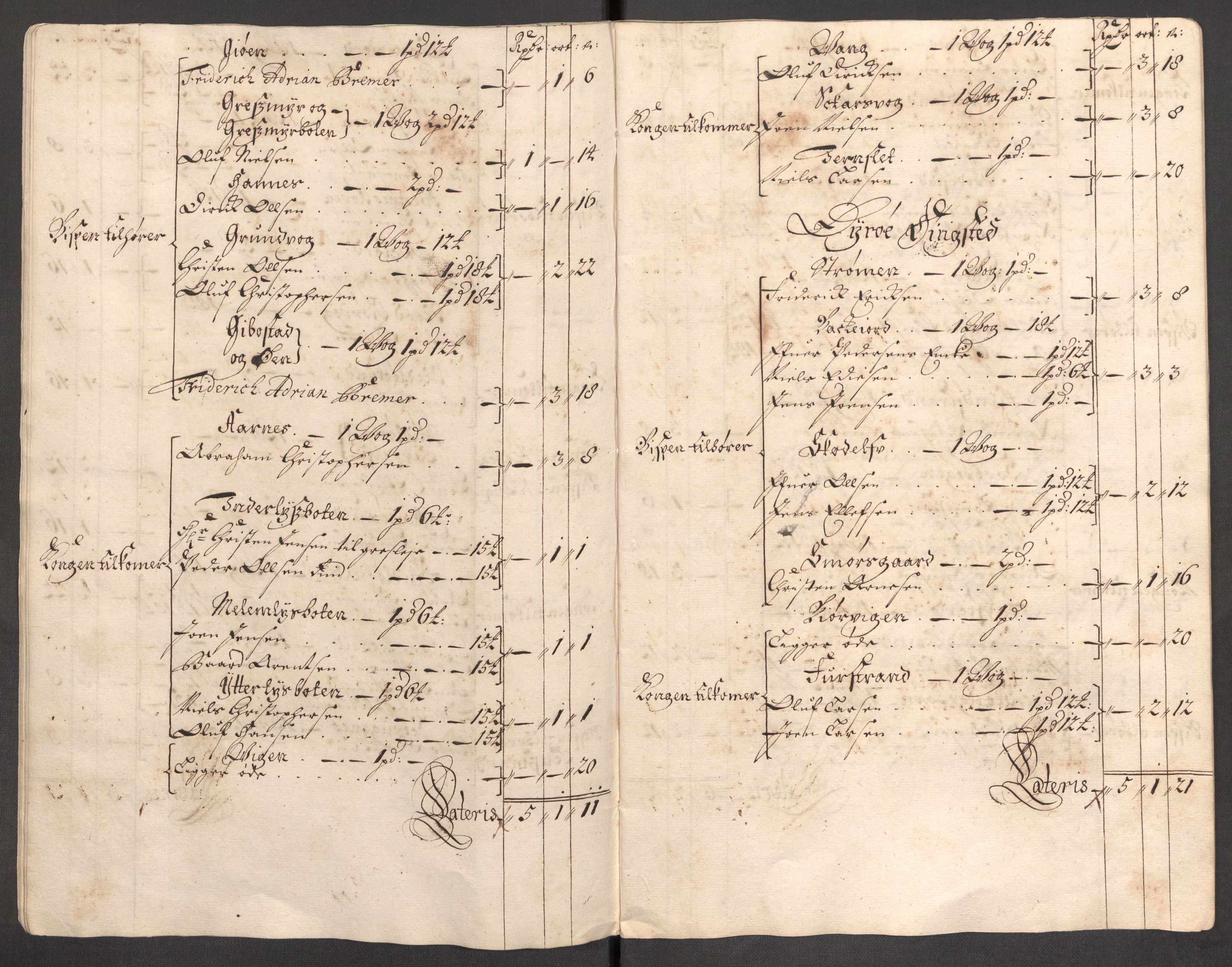 Rentekammeret inntil 1814, Reviderte regnskaper, Fogderegnskap, AV/RA-EA-4092/R68/L4755: Fogderegnskap Senja og Troms, 1700-1704, p. 288