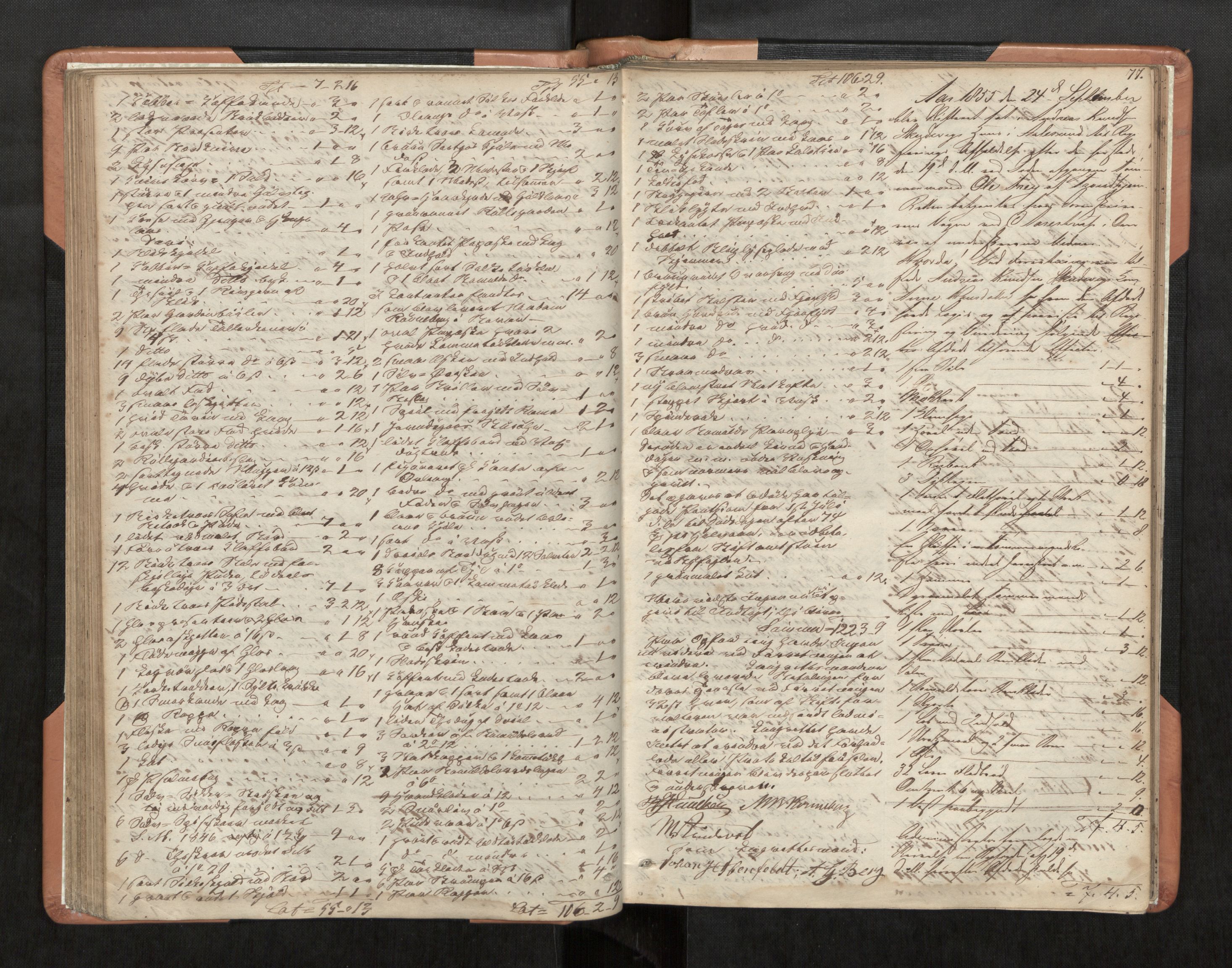 Ålesund byfogd, AV/SAT-A-4384/0001/03/03C/L0001: Registreringsprotokoll, 1848-1868, p. 77