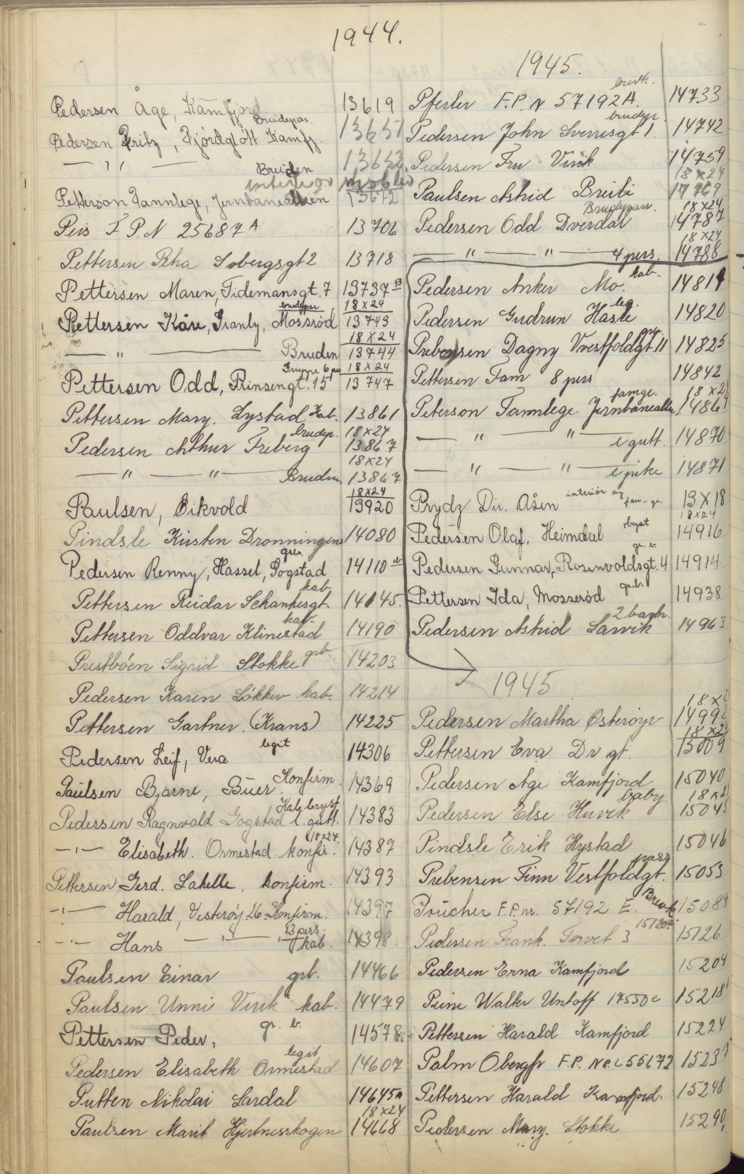 Pa 1494 - Jørgensen, Antonius. Fotograf, VEMU/A-2760/F/Fa, 1927-2004, p. 294