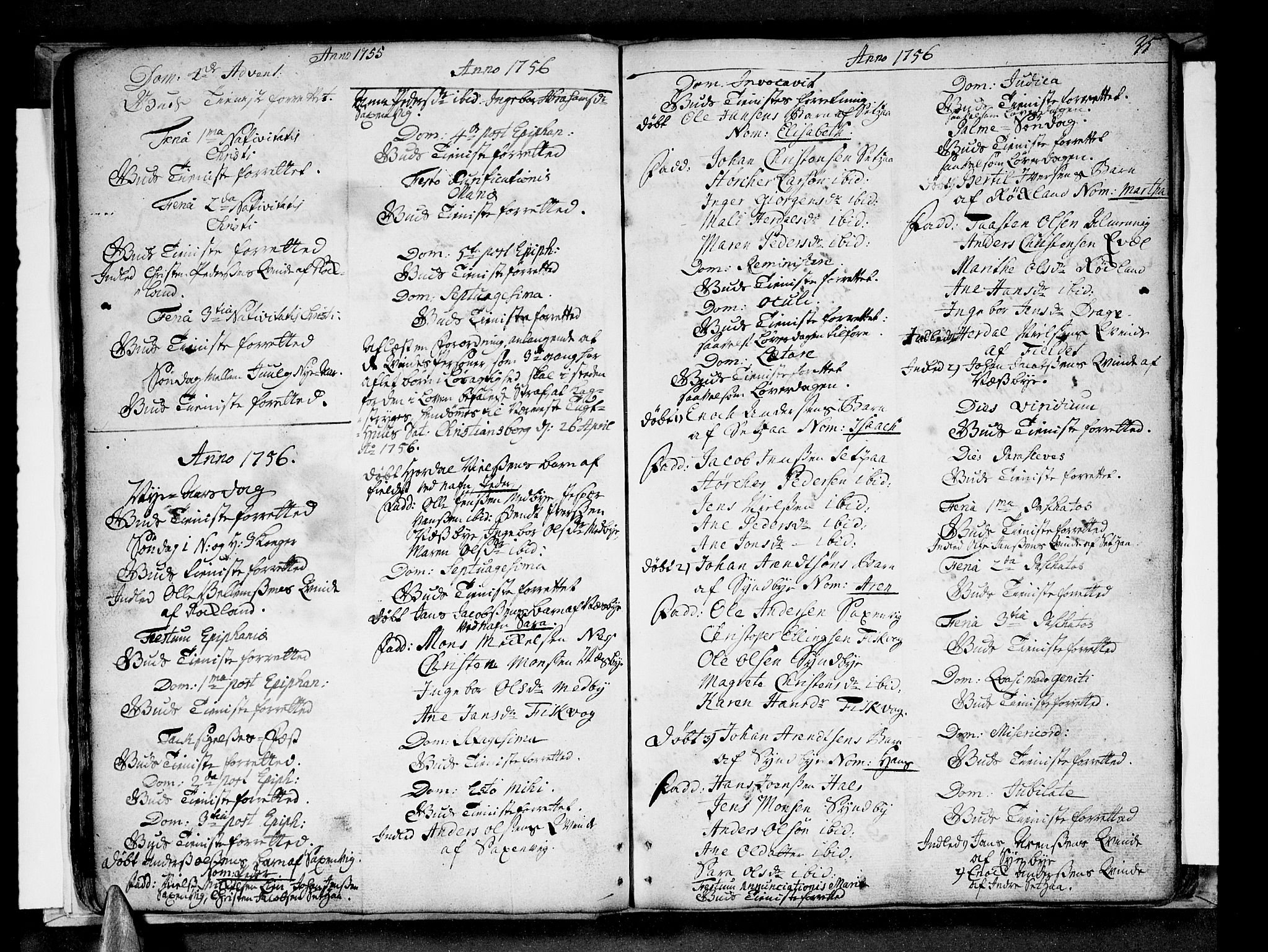 Ministerialprotokoller, klokkerbøker og fødselsregistre - Nordland, SAT/A-1459/847/L0663: Parish register (official) no. 847A03, 1749-1770, p. 25