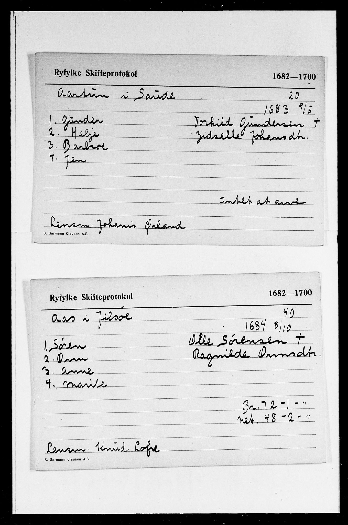 Ryfylke tingrett, AV/SAST-A-100055/001/IV, 1682-1700, p. 4