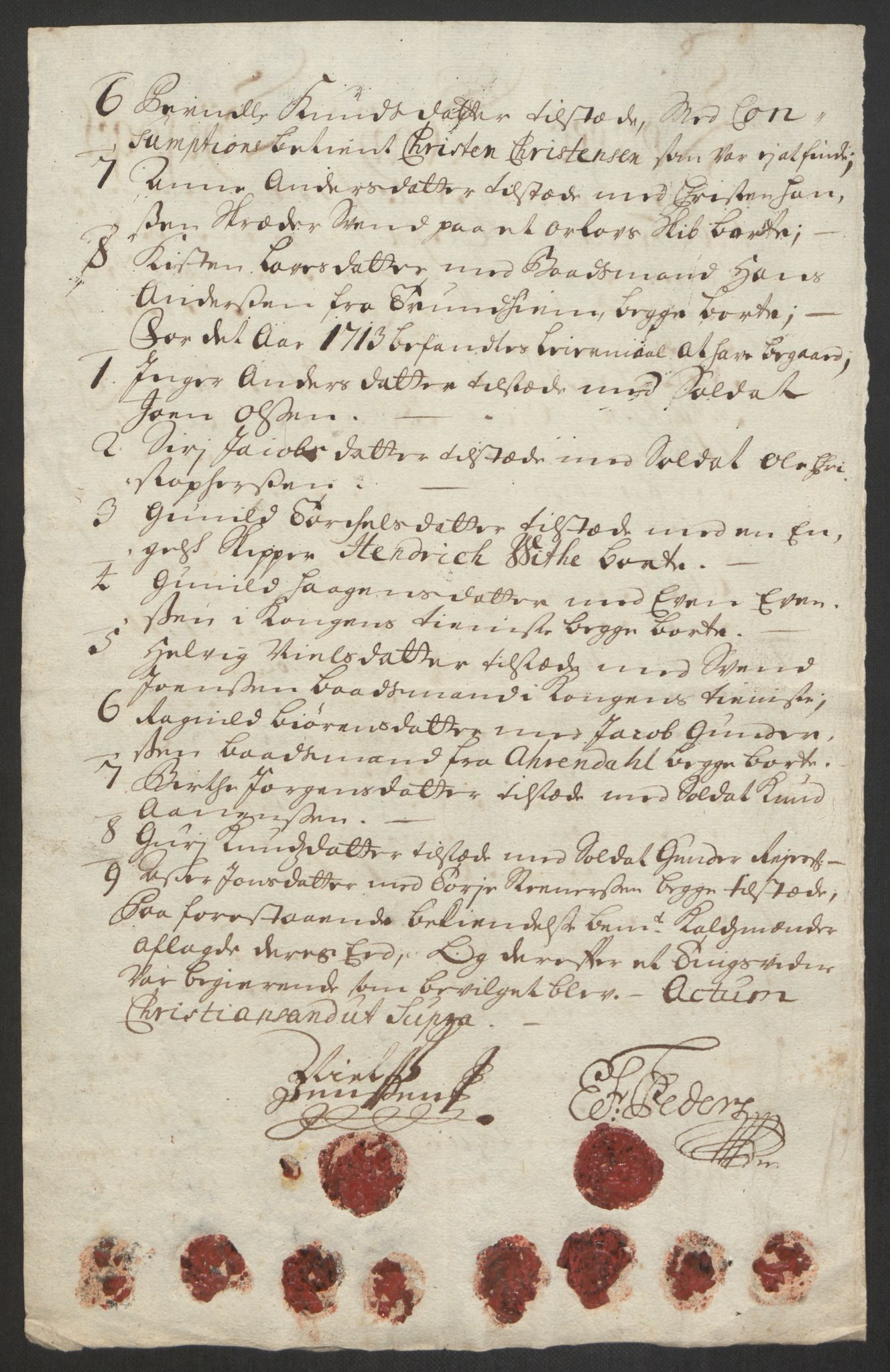 Rentekammeret inntil 1814, Reviderte regnskaper, Byregnskaper, RA/EA-4066/R/Rm/L0285: [M18] Sikt og sakefall, 1681-1718, p. 514