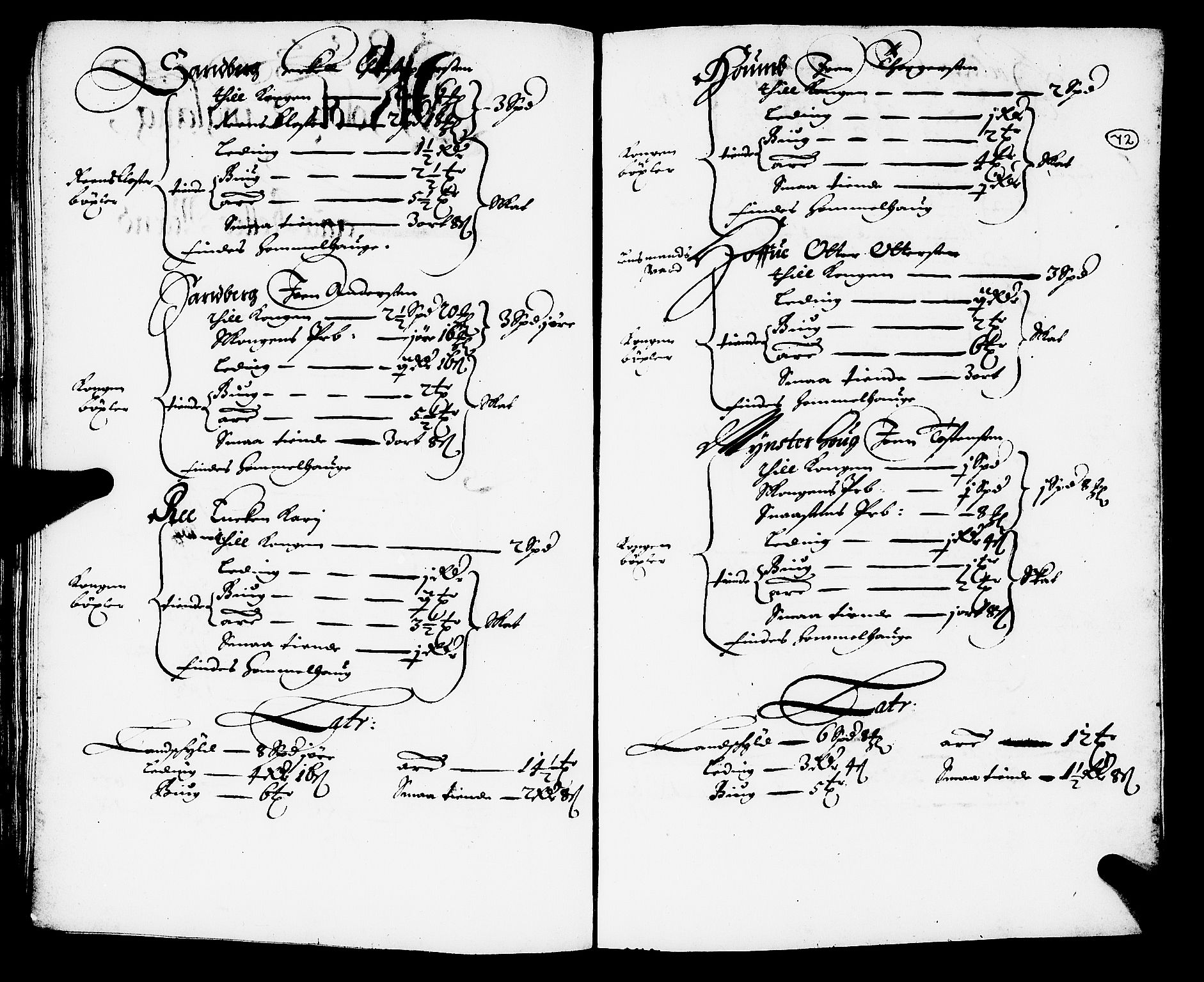 Rentekammeret inntil 1814, Realistisk ordnet avdeling, AV/RA-EA-4070/N/Nb/Nba/L0054: Stjørdal len, 1669, p. 71b-72a