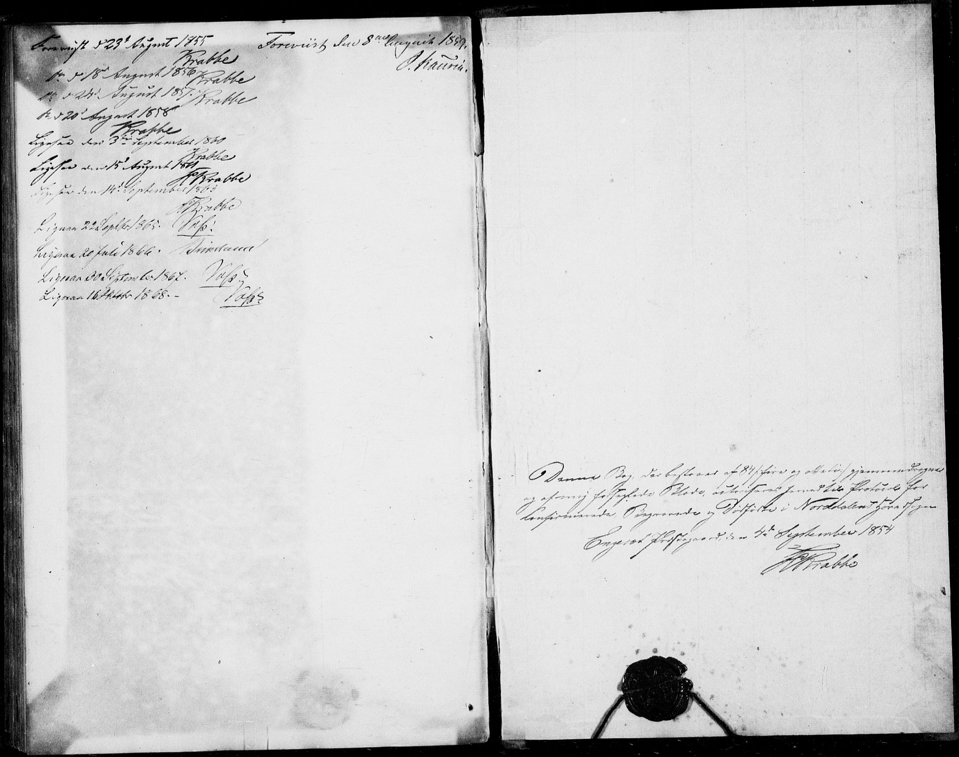 Ministerialprotokoller, klokkerbøker og fødselsregistre - Møre og Romsdal, AV/SAT-A-1454/519/L0251: Parish register (official) no. 519A10, 1854-1868