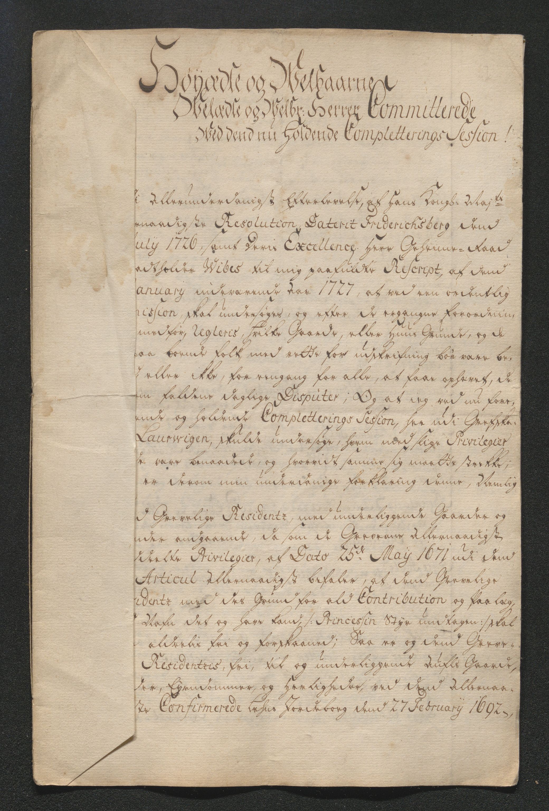 Larvik grevskap, AV/SAKO-A-1056/F/Ff/Ffa/L0001: Ruller og manntall, 1708-1734, p. 314
