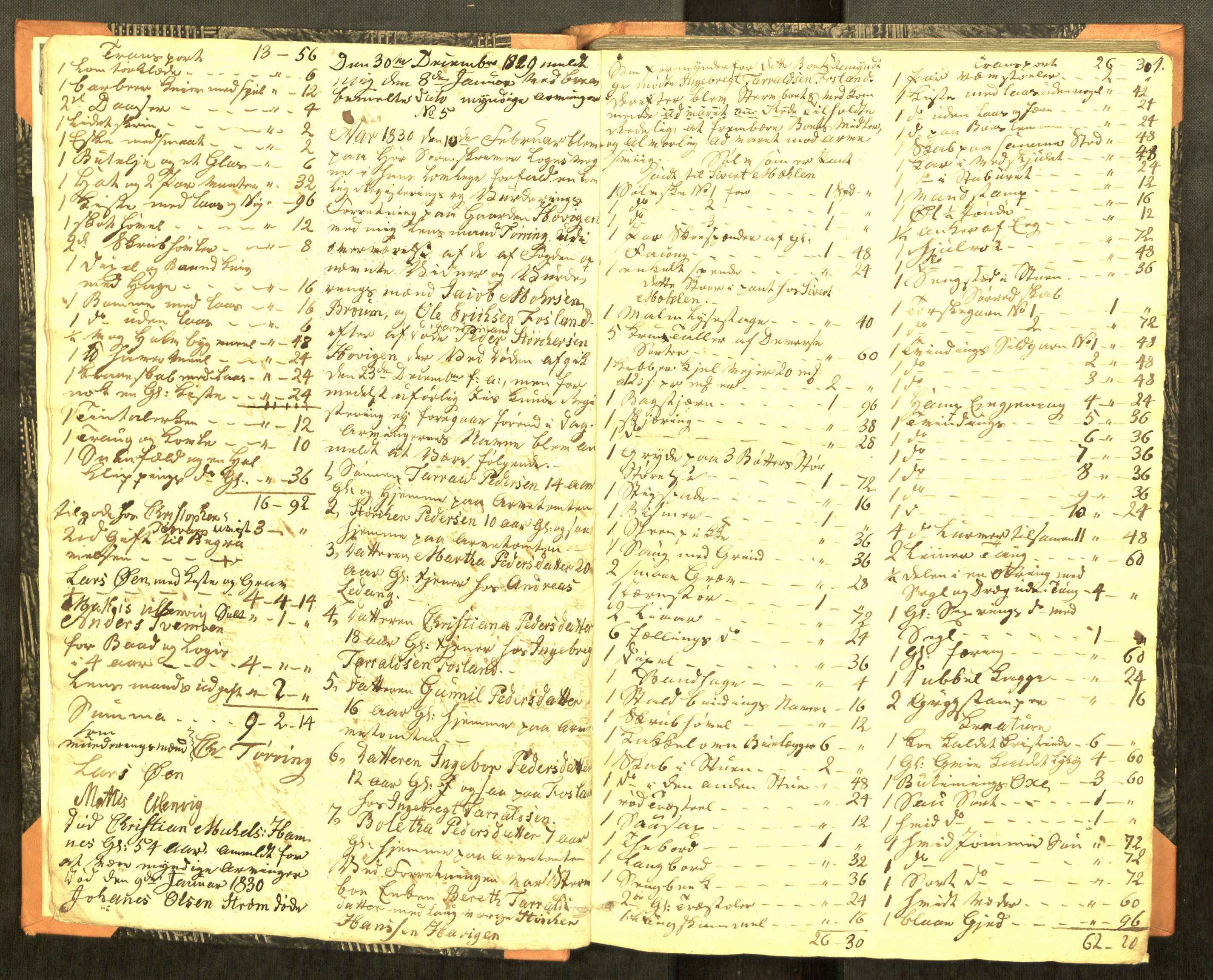 Namdal sorenskriveri, AV/SAT-A-4133/1/3/3Ca/L0003: Skifteregistreringsprotokoll, 1829-1842, p. 4