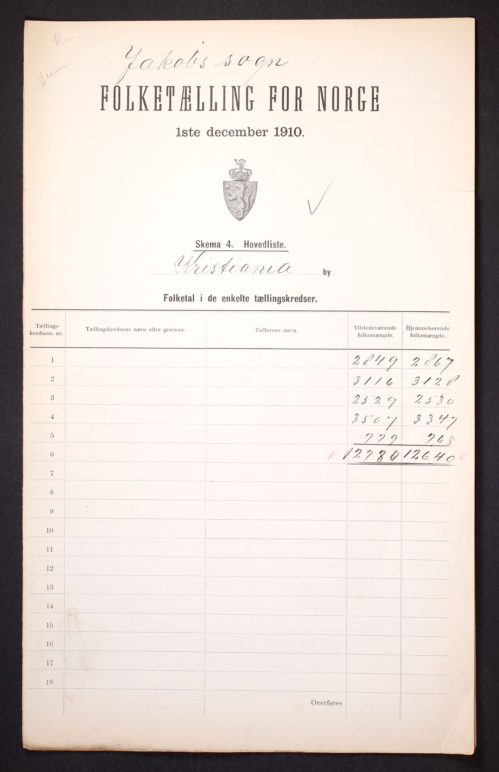 RA, 1910 census for Kristiania, 1910, p. 428