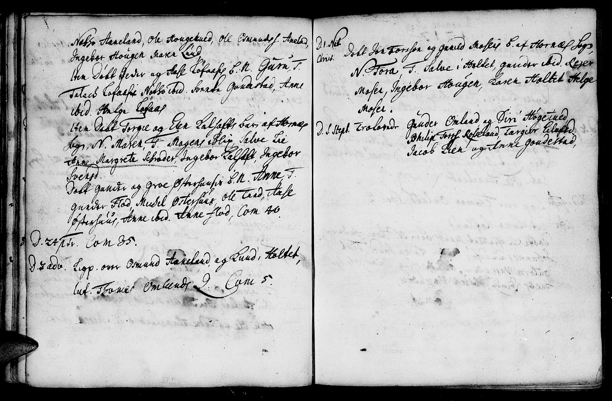 Evje sokneprestkontor, AV/SAK-1111-0008/F/Fa/Faa/L0001: Parish register (official) no. A 1, 1705-1760, p. 35