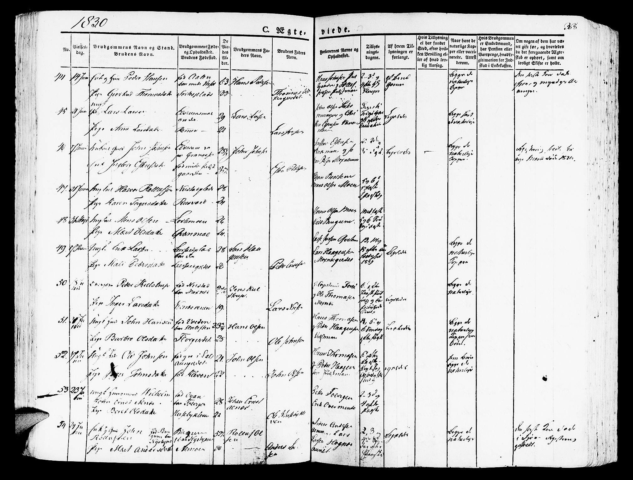 Ministerialprotokoller, klokkerbøker og fødselsregistre - Nord-Trøndelag, AV/SAT-A-1458/709/L0070: Parish register (official) no. 709A10, 1820-1832, p. 368