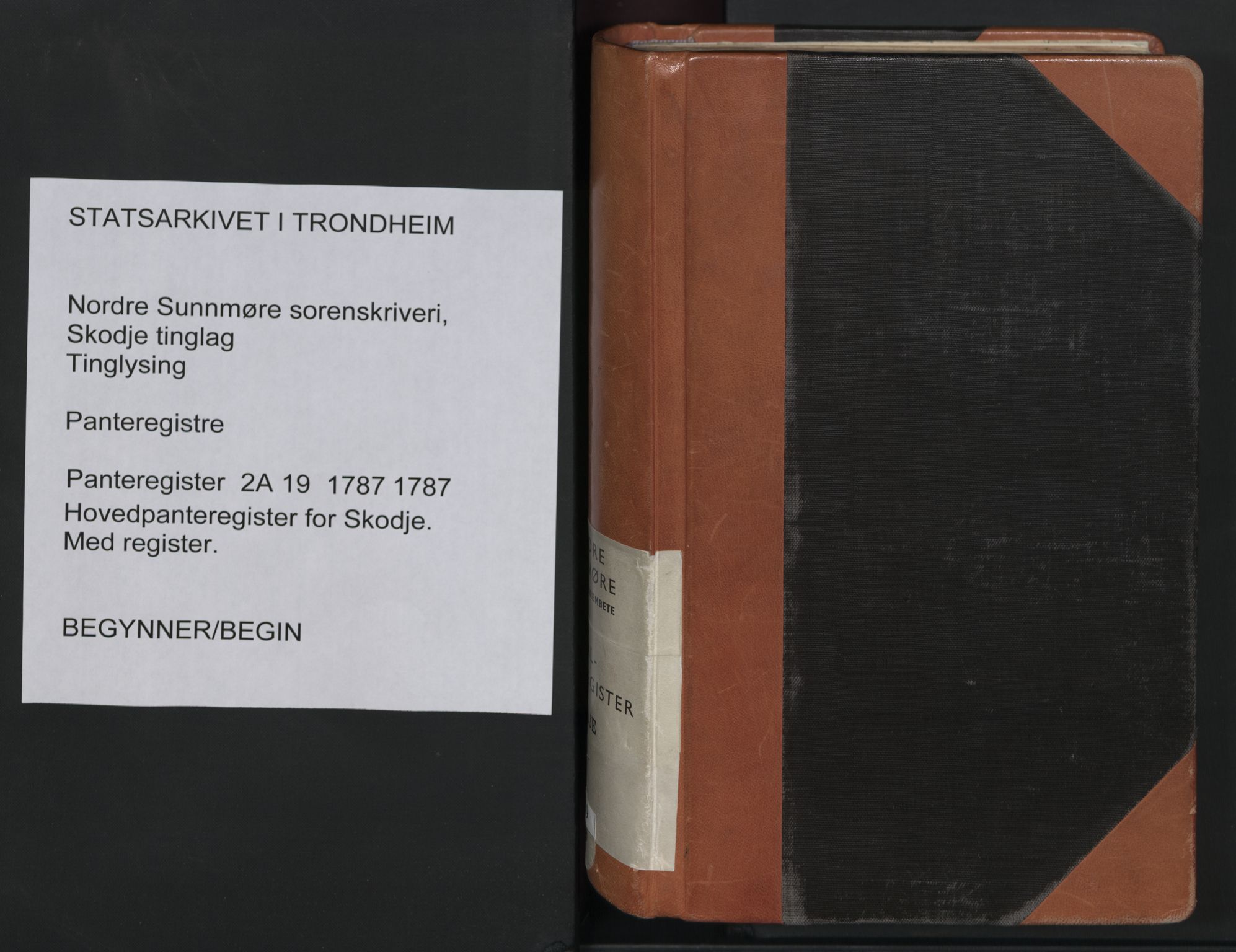 Nordre Sunnmøre sorenskriveri, SAT/A-0006/1/2/2A/L0019: Mortgage register no. 19, 1787-1787