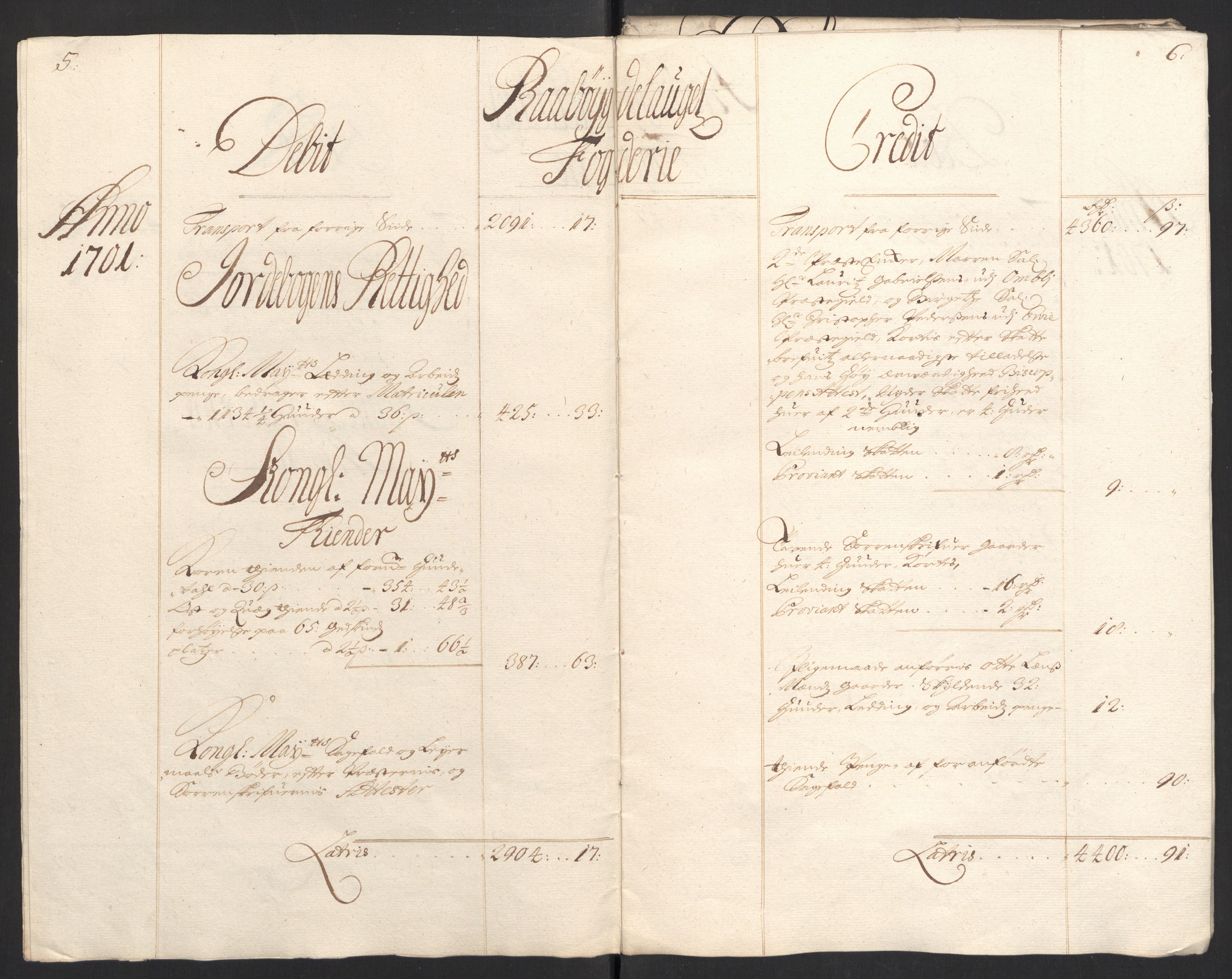 Rentekammeret inntil 1814, Reviderte regnskaper, Fogderegnskap, RA/EA-4092/R40/L2446: Fogderegnskap Råbyggelag, 1700-1702, p. 150