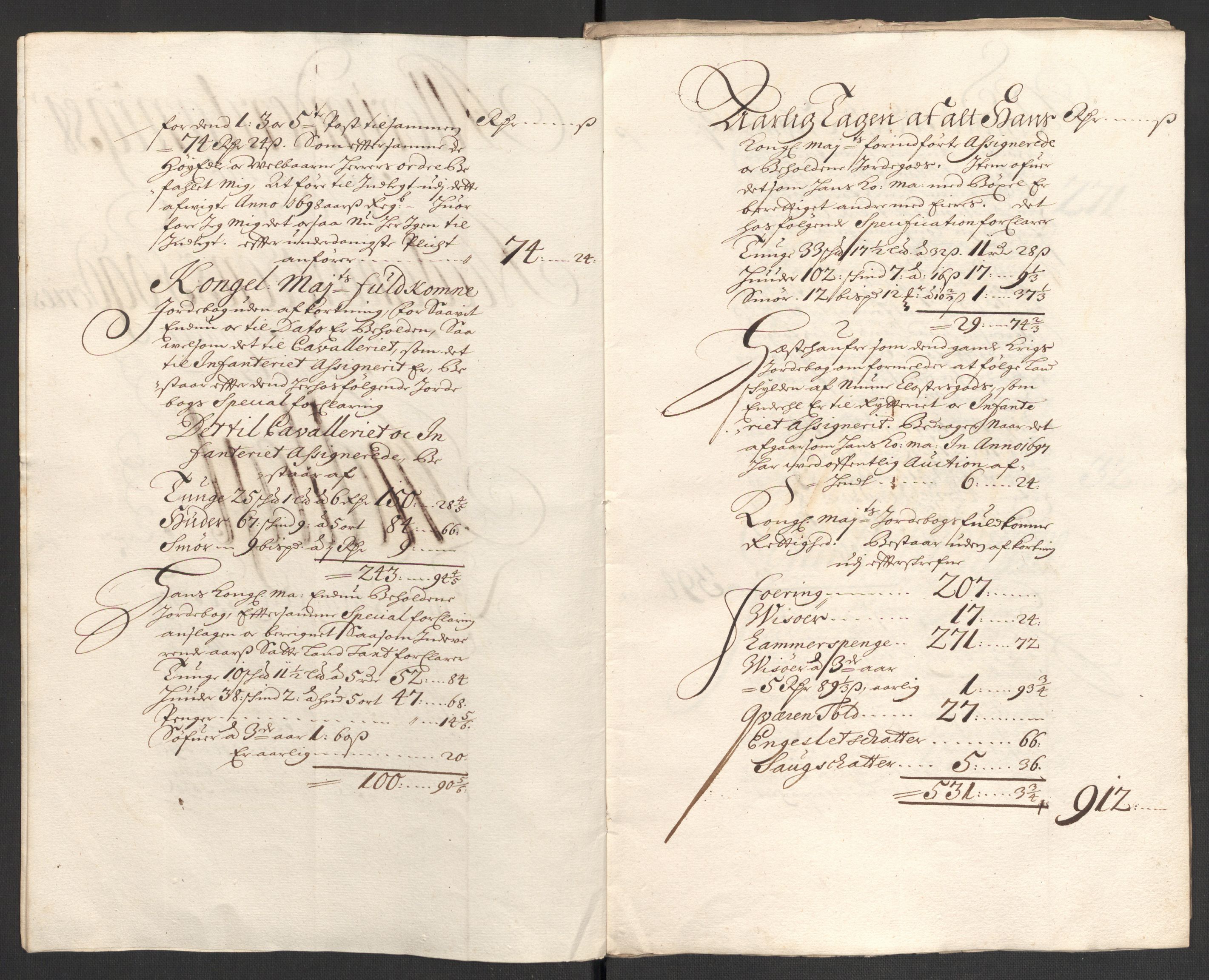 Rentekammeret inntil 1814, Reviderte regnskaper, Fogderegnskap, AV/RA-EA-4092/R16/L1037: Fogderegnskap Hedmark, 1697-1698, p. 321