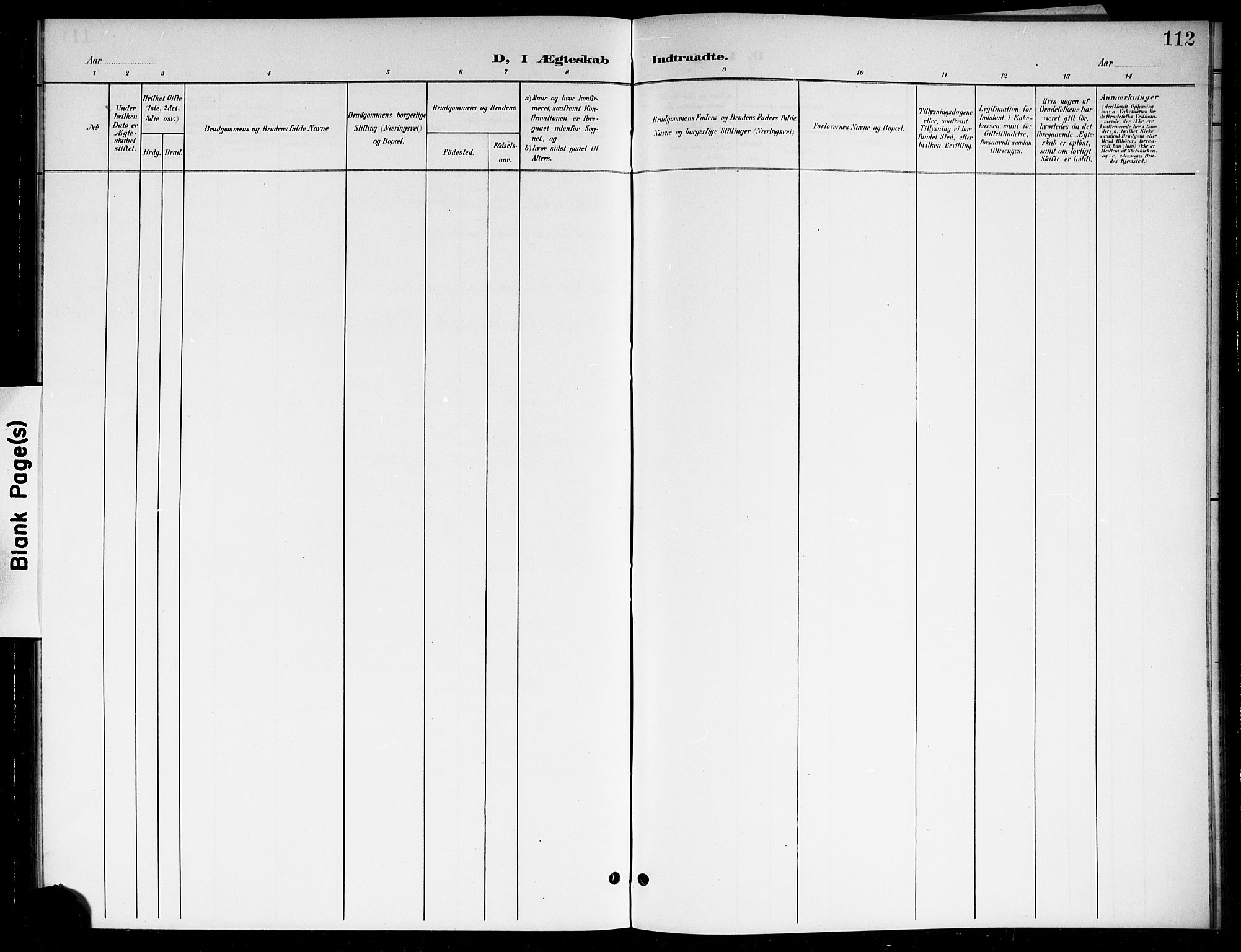 Sigdal kirkebøker, SAKO/A-245/G/Gb/L0003: Parish register (copy) no. II 3, 1901-1916, p. 112
